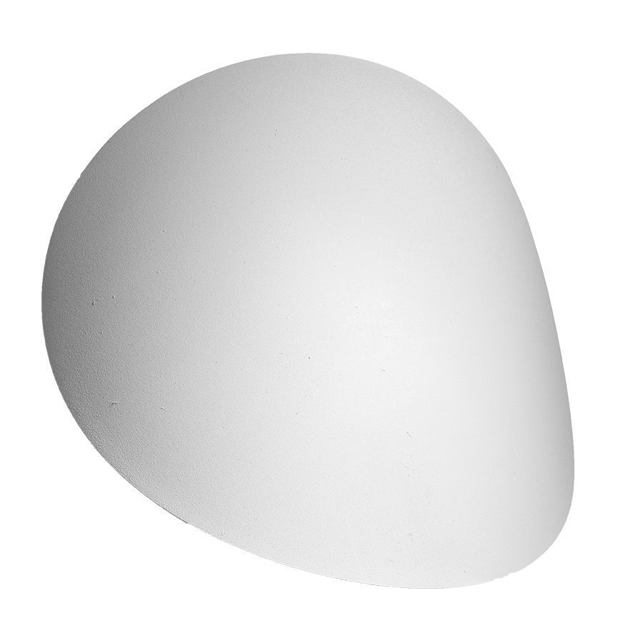 Wandleuchte Weiß Metall Modern indirektes Licht 2x G9