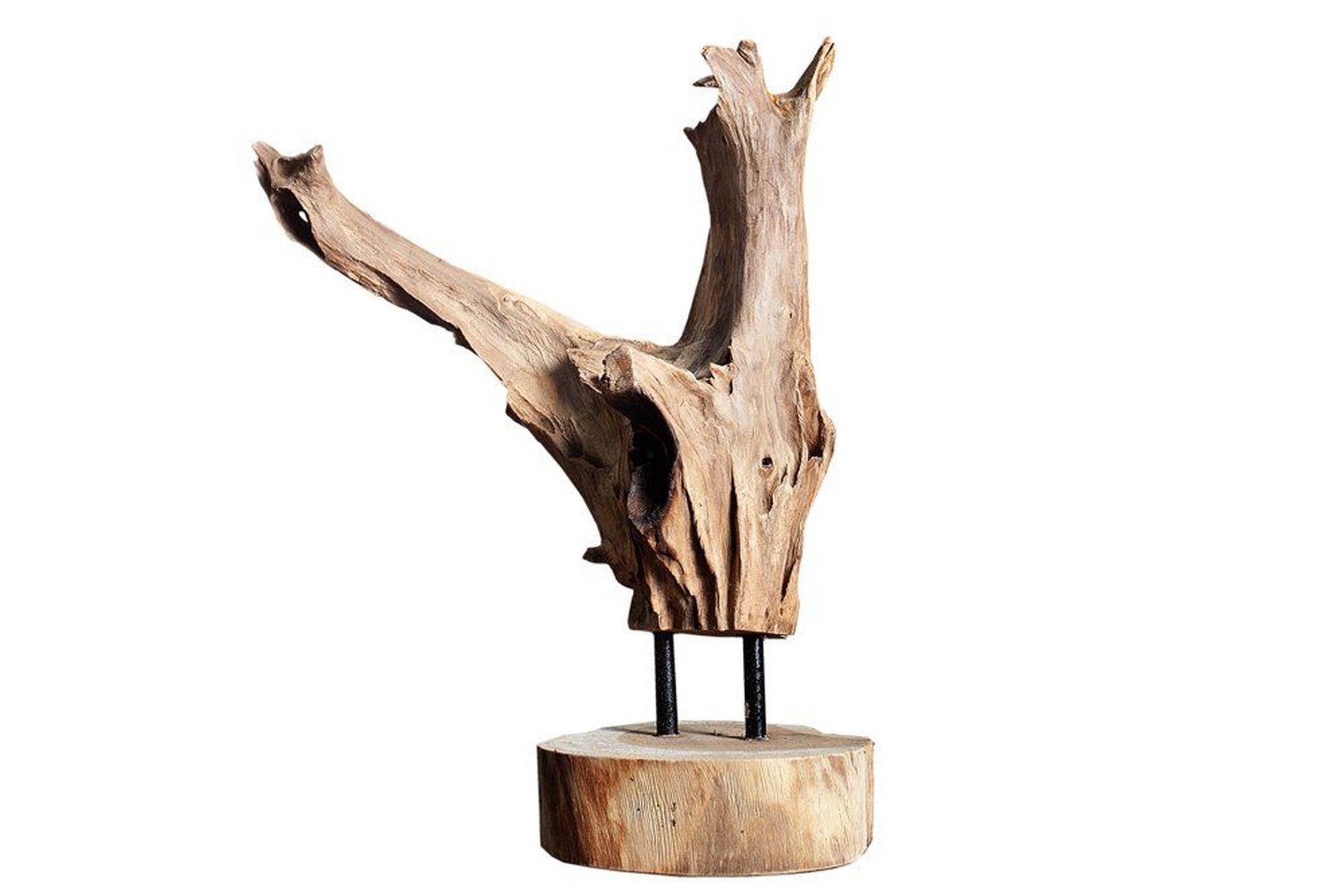 Statuen Treibholz Handarbeit in Natur