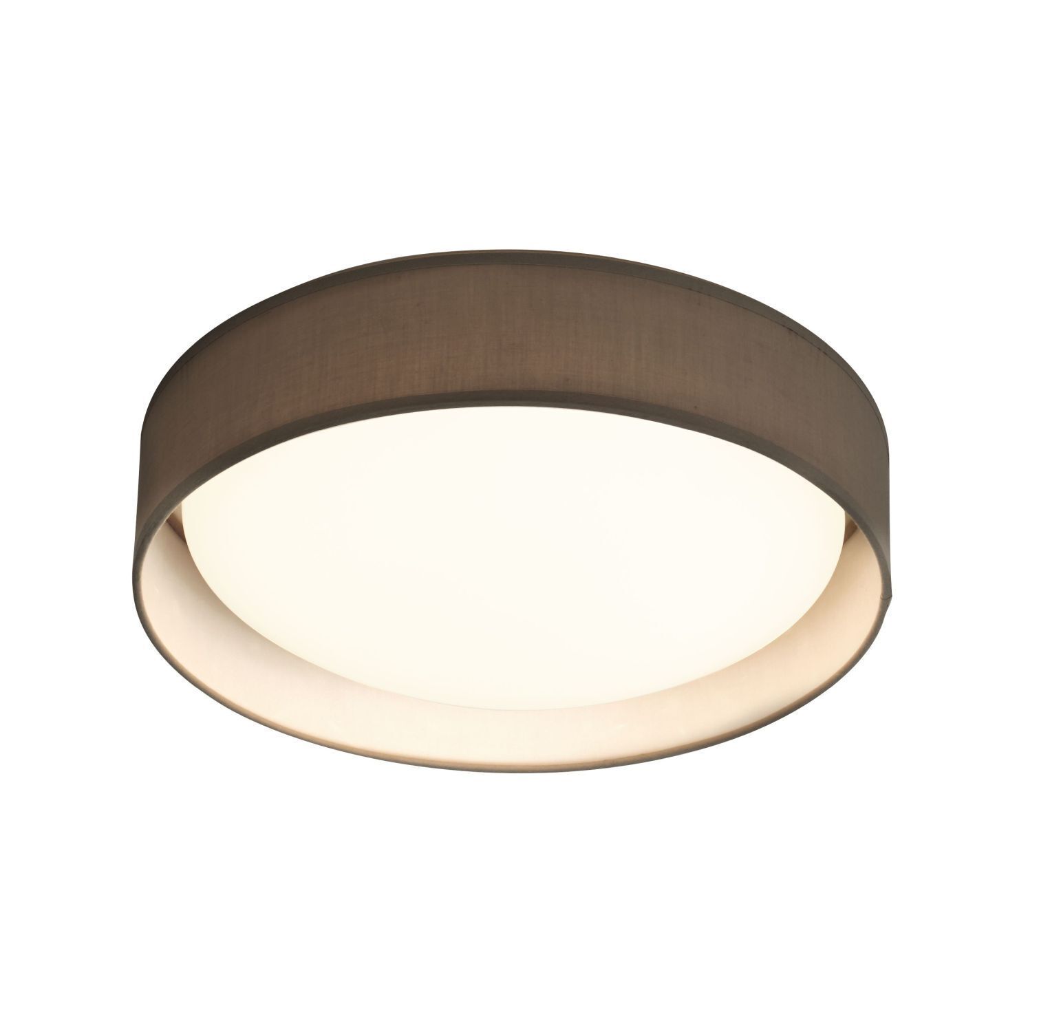 LED Deckenleuchte blendarm Ø50 cm rund Stoff 1652 lm