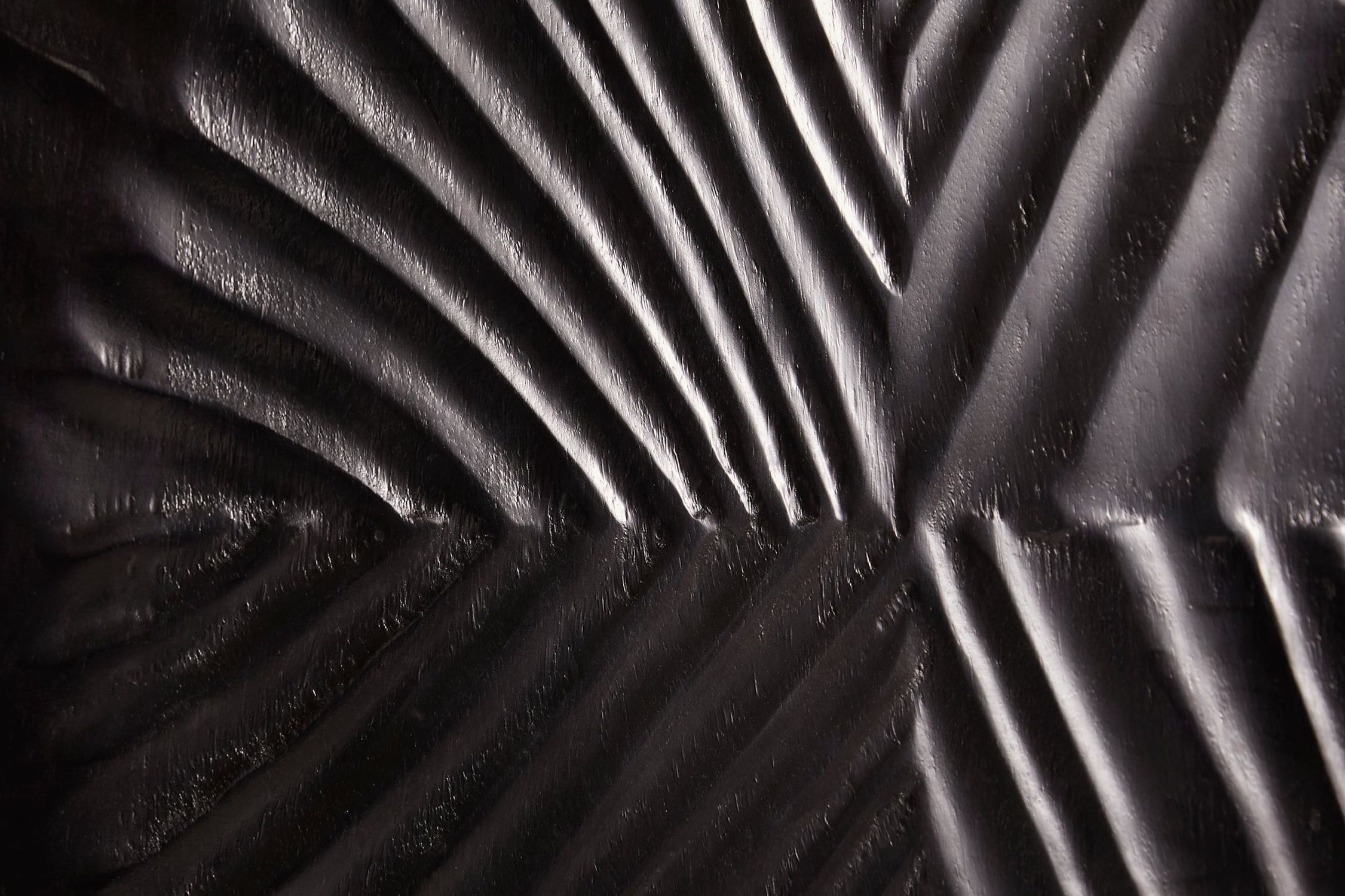 Highboard Schwarz Gold 100 x 120 cm Handarbeit Holz Metall