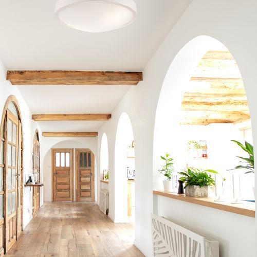 Deckenleuchte FERNLY Weiß Modern rund Wohnzimmer