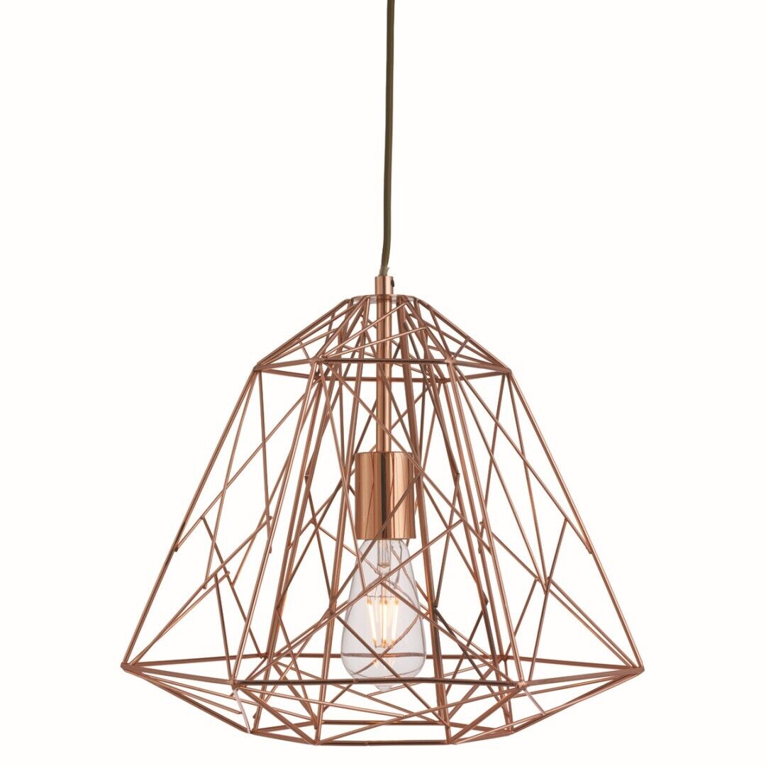 Pendelleuchte Rot Orange Industrie Design E27
