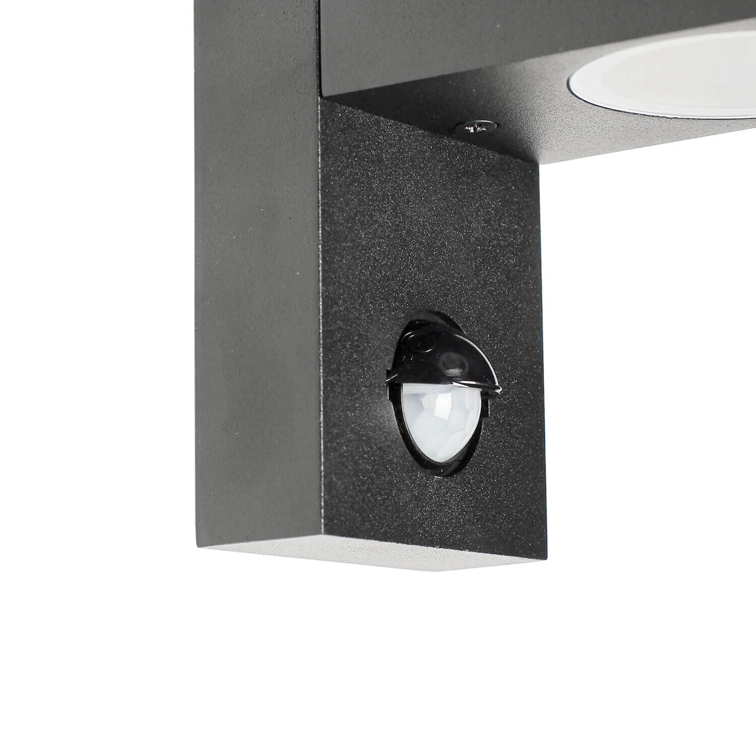 Moderne Außenwandleuchte mit Bewegungsmelder Grau AALBORG Beleuchtung, Postfach