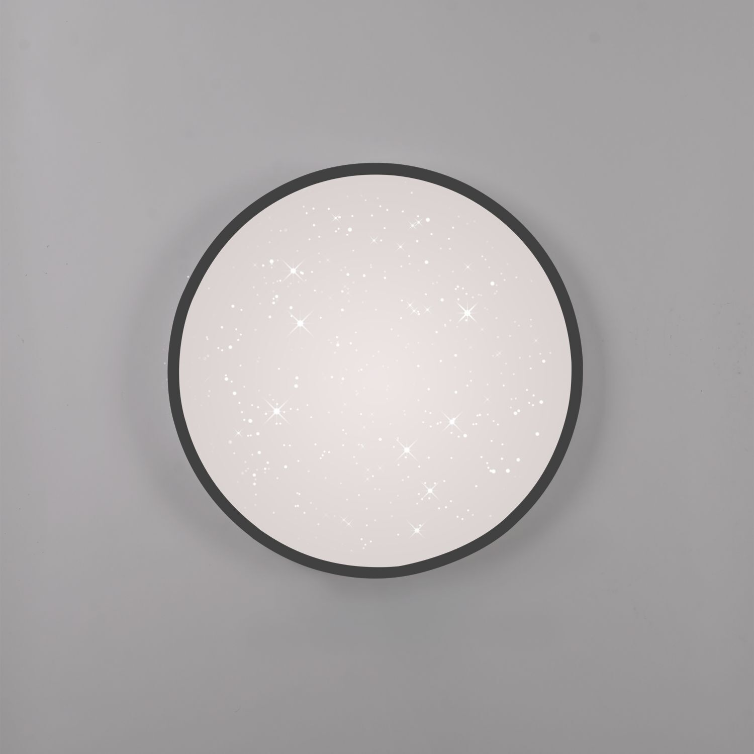 Romantische LED Deckenlampe Nachthimmel Schwarz dimmbar Photographie