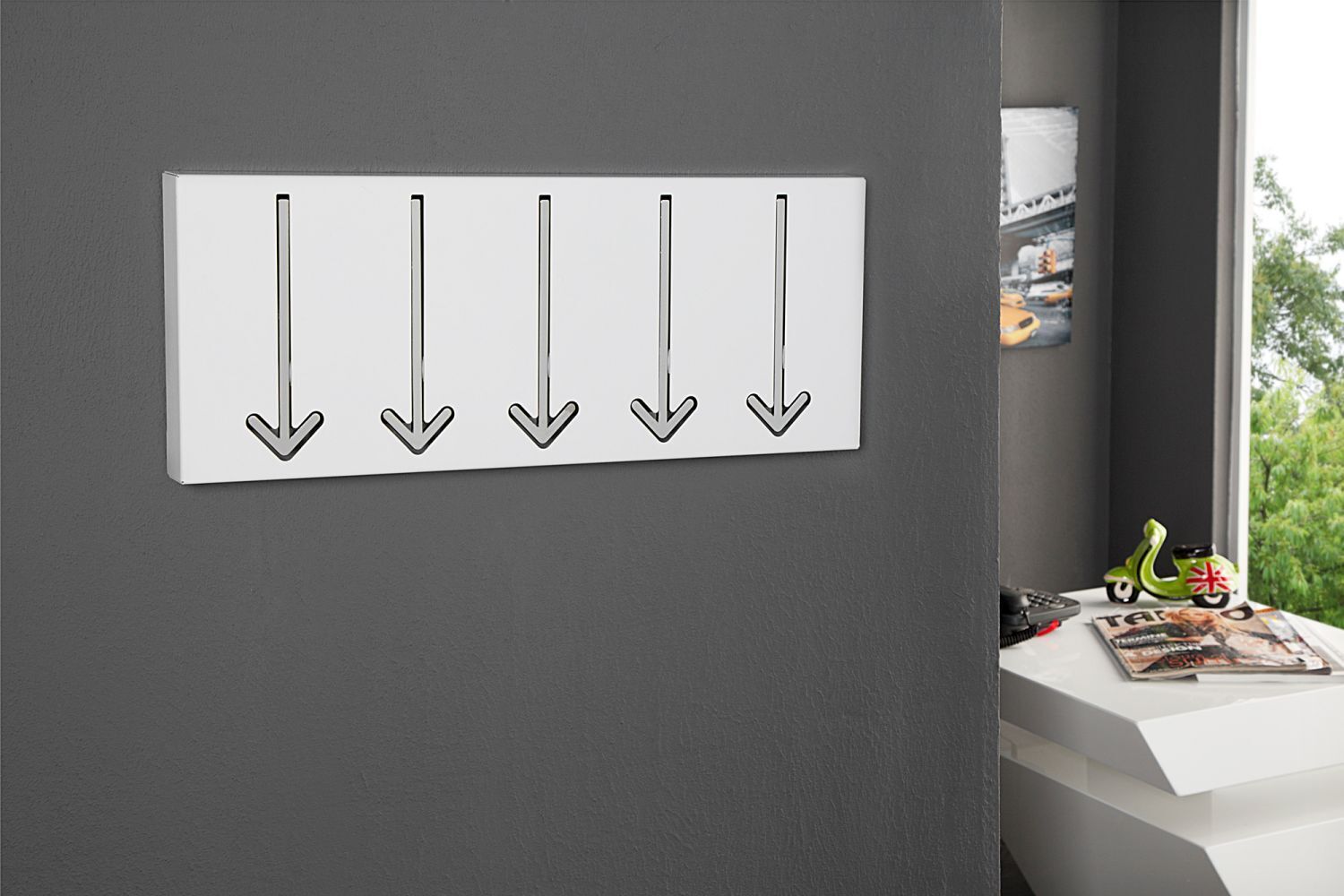 Drinnen, Innenarchitektur