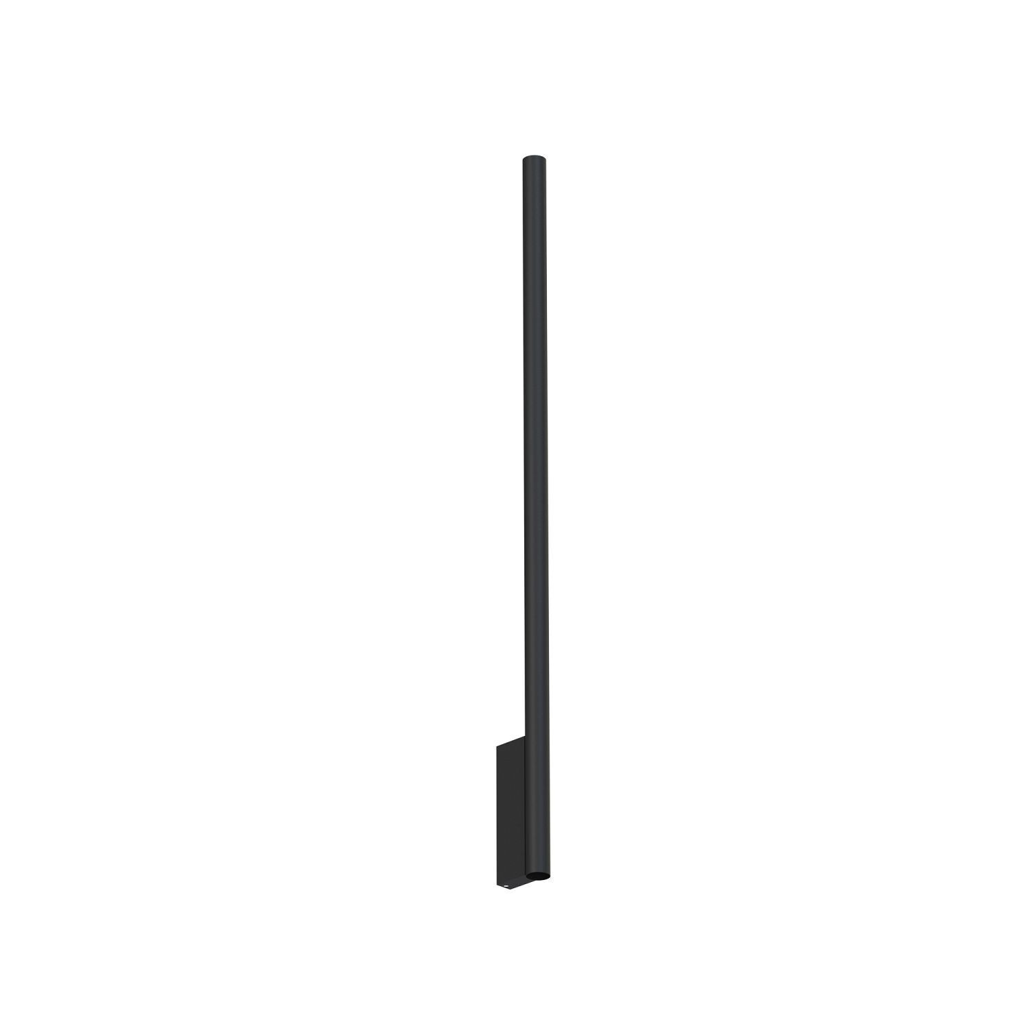 Wandleuchte Schwarz schmal Ø 2,5 cm 2-flammig Up Down G9 Metall