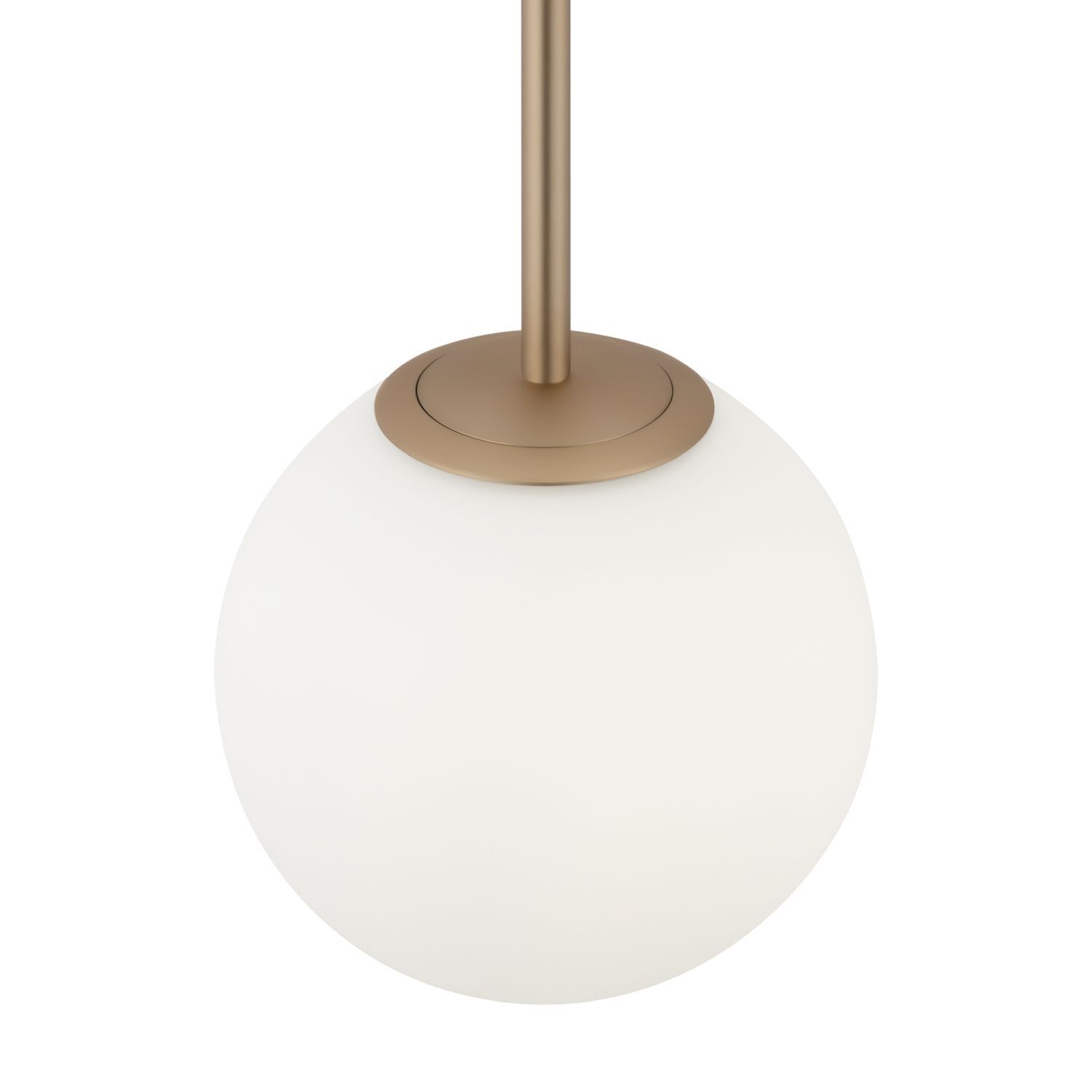 Hängeleuchte Metall Glas Ø 18 cm rund H: max. 180 cm