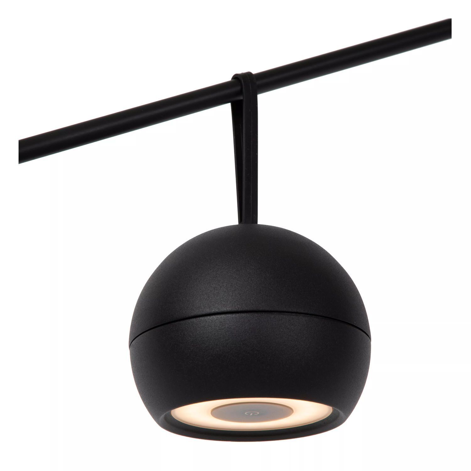 LED Akku Wandspot flexibel Schwarz H:11 cm IP54 3000 K Lampe, Deckenleuchte, Deckenventilator, Gerät, Elektrisches Gerät