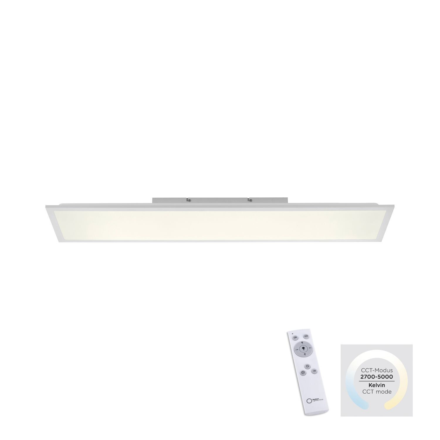 LED Deckenlampe Weiß 20 W 2700-5000 K Fernbedienung Deckenleuchte