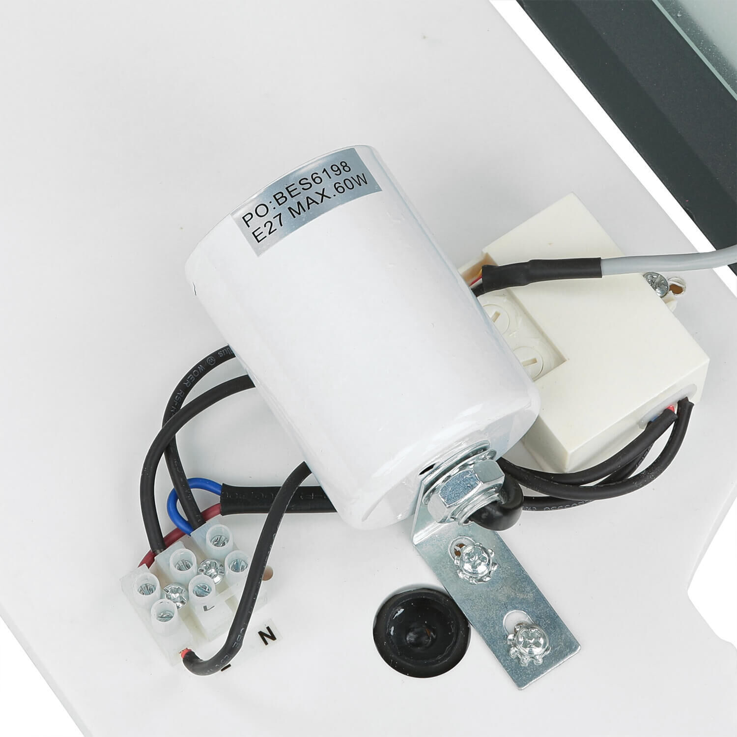 Wandleuchte außen LIVORNO Rustikal E27 IP44 Adapter, Elektronik