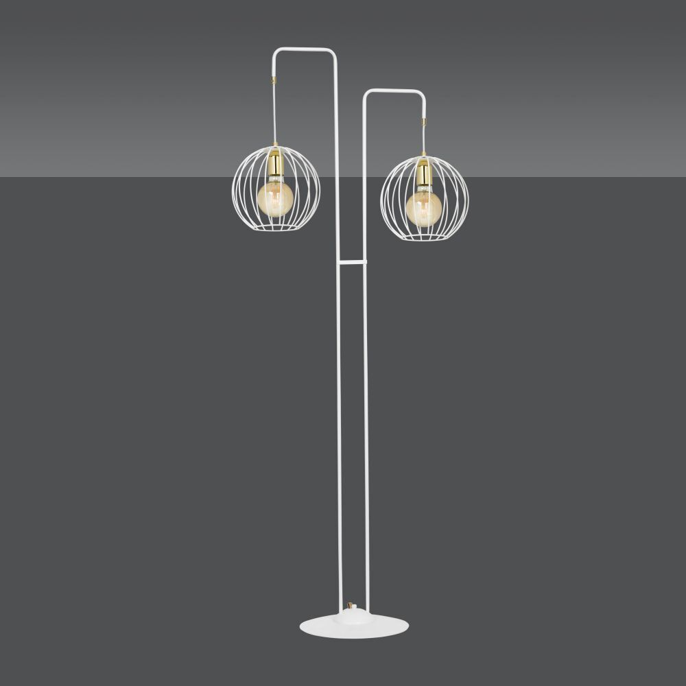 Stehlampe Wohnzimmer 155 cm niedrig verstellbare