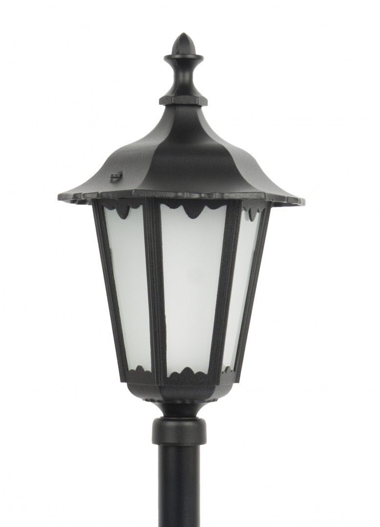 Rustikale Wegeleuchte Schwarz 76cm E27 IP43