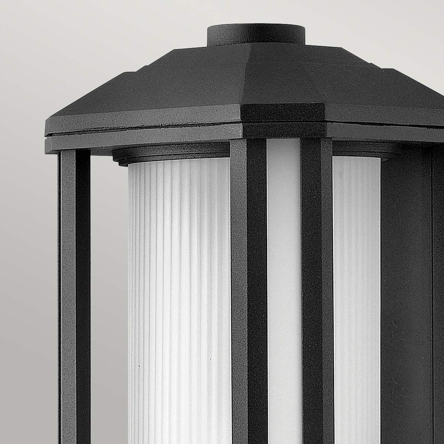 Außenwandleuchte Glas Aluminium E27 IP44 38,3 cm hoch