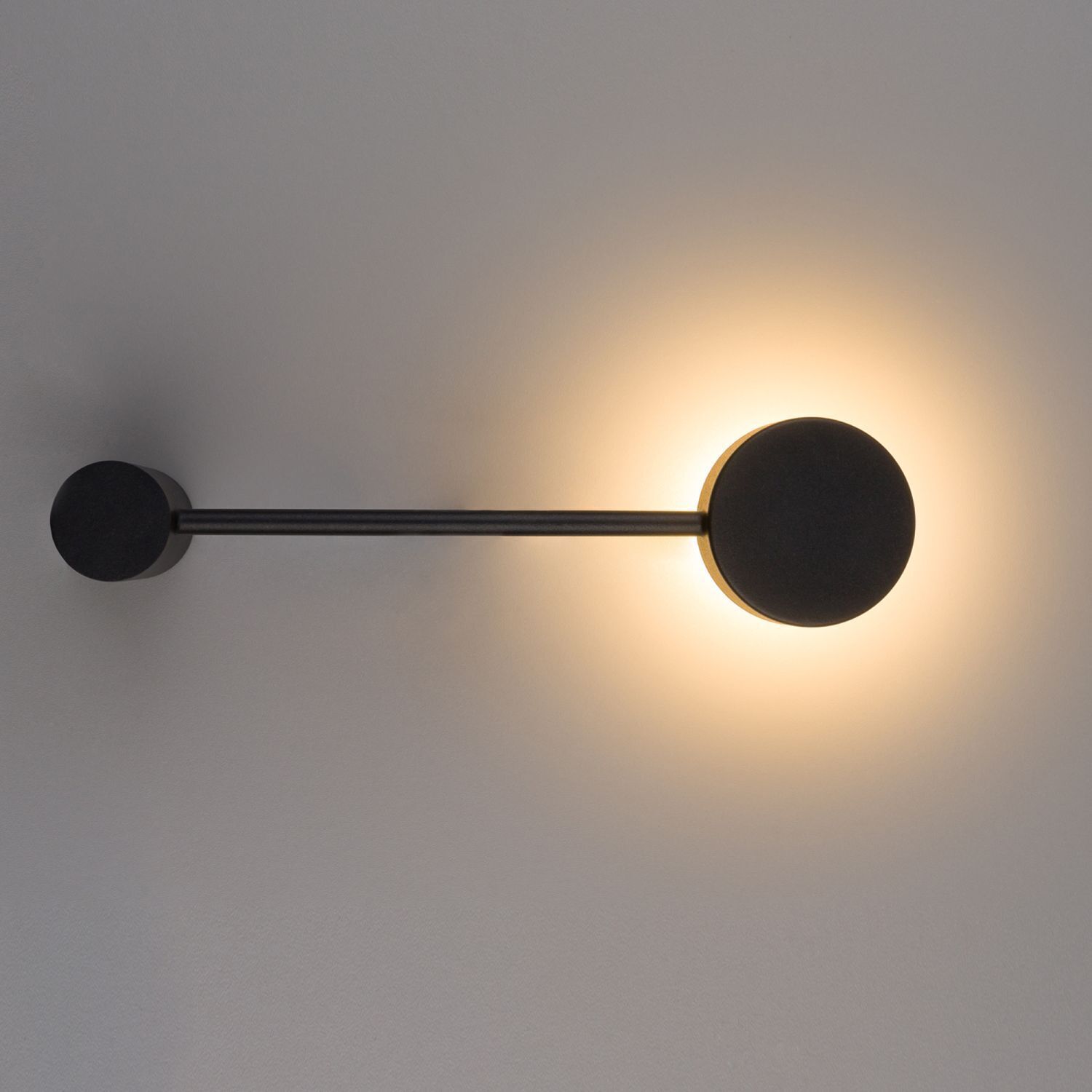 Wandlampe GX53 Schwarz Metall Modern 32,5 cm ONORA