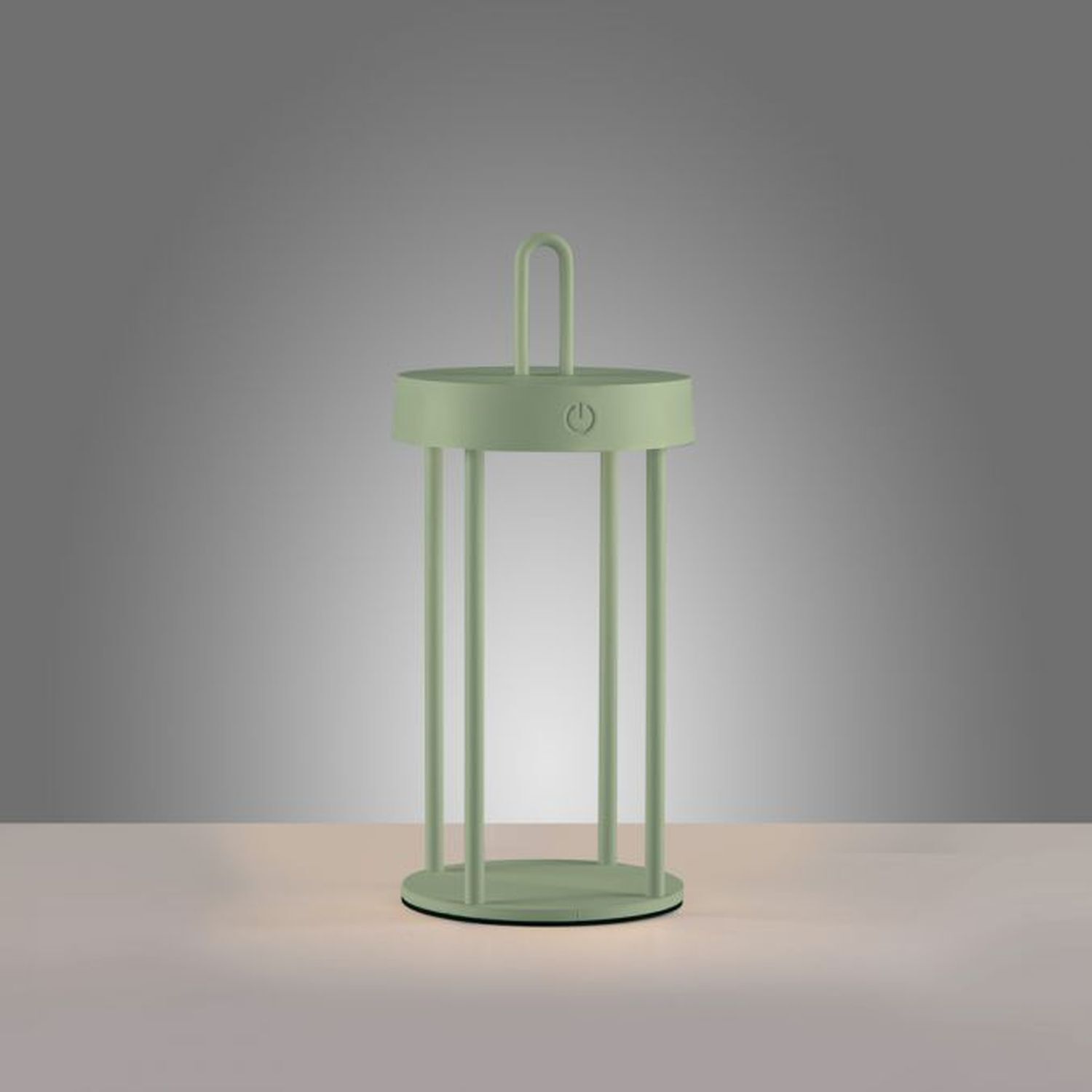 LED Akku Tischleuchte Aluminium dimmbar IP44 2 W Grün