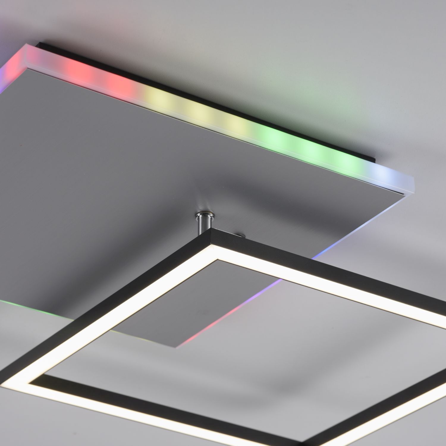 LED Deckenlampe mit Fernbedienung dimmbar Rainbow RGB Deckenleuchte