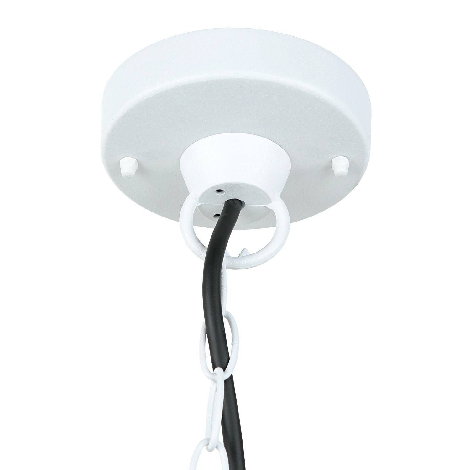 LED Außenlampe Weiß IP54 B:25 cm 1200 lm 3000K Deckenleuchte