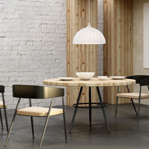 Pendellampe Esstischleuchte Grau Glas Wohnzimmer