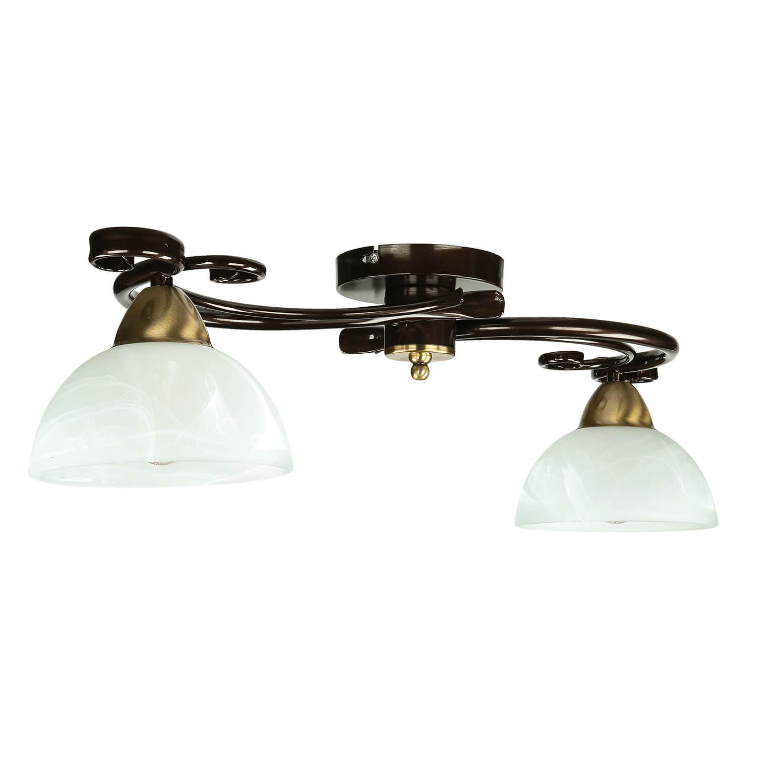 Rustikale Deckenleuchte Schwarz Weiß AURORA Leuchte, Deckenleuchte, Deckenventilator, Gerät, Elektrisches Gerät