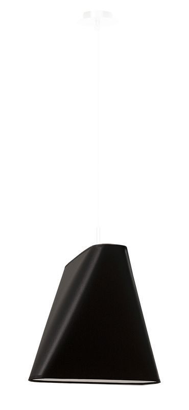 Hängelampe Schwarz Stoff Schirm Modern E27 GINAN