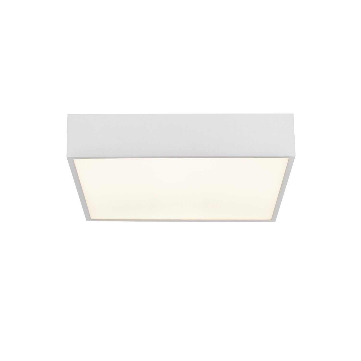 LED Deckenlampe Aluminium 16 W 3000 K IP44 B:30 cm Weiß