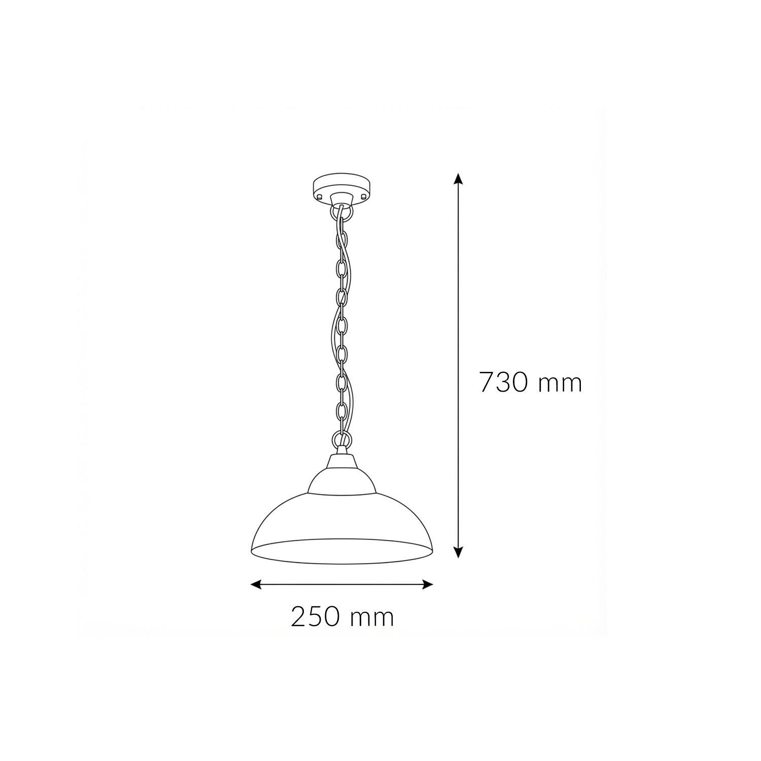 LED Hängelampe außen Schwarz IP54 3000 K 1200 lm LED Außenlampe Weiß IP54 B:25 cm 1200 lm 3000K