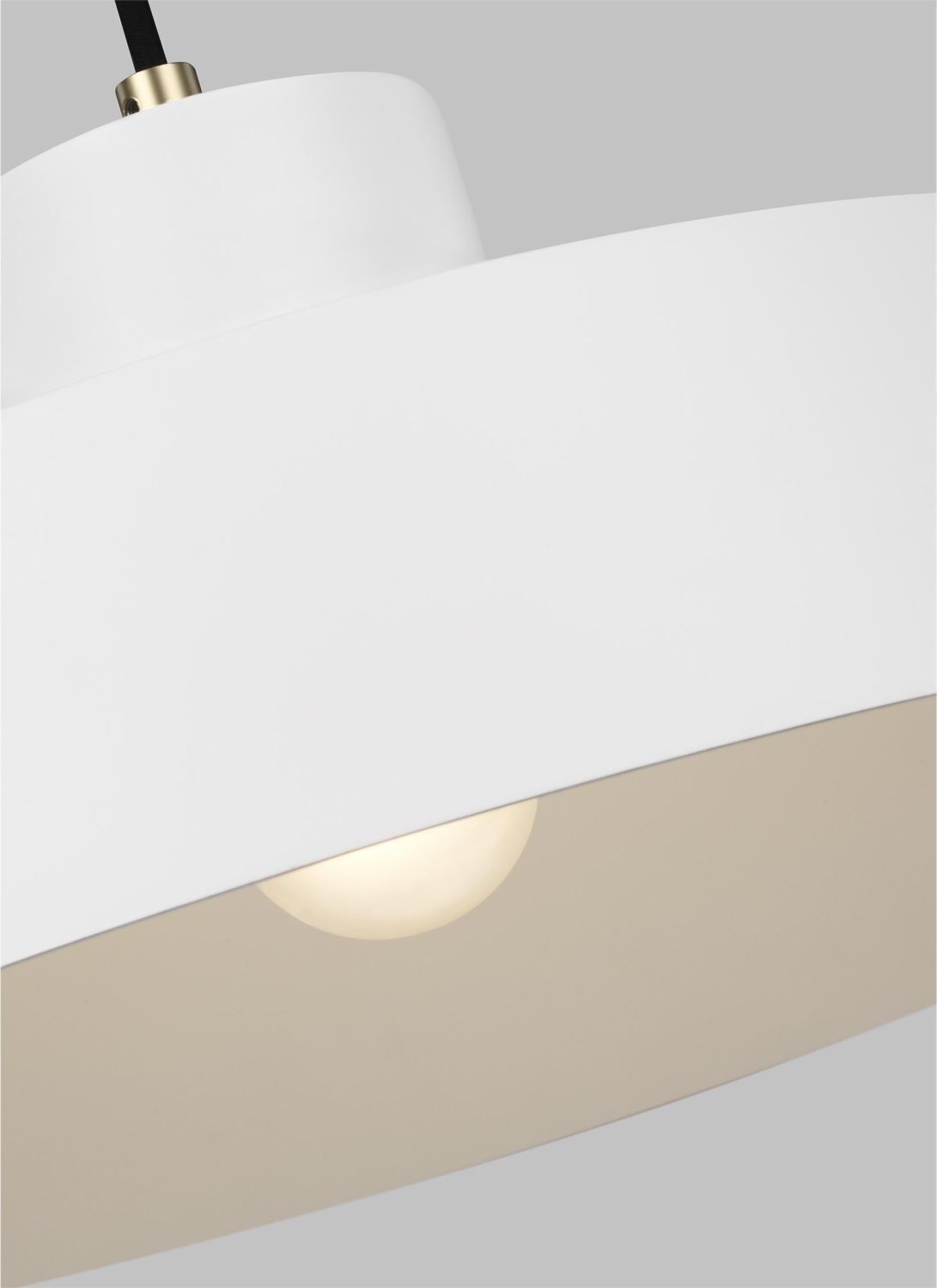 Hängelampe verstellbar Weiß Messing E27 Metall Lampe, Leuchte