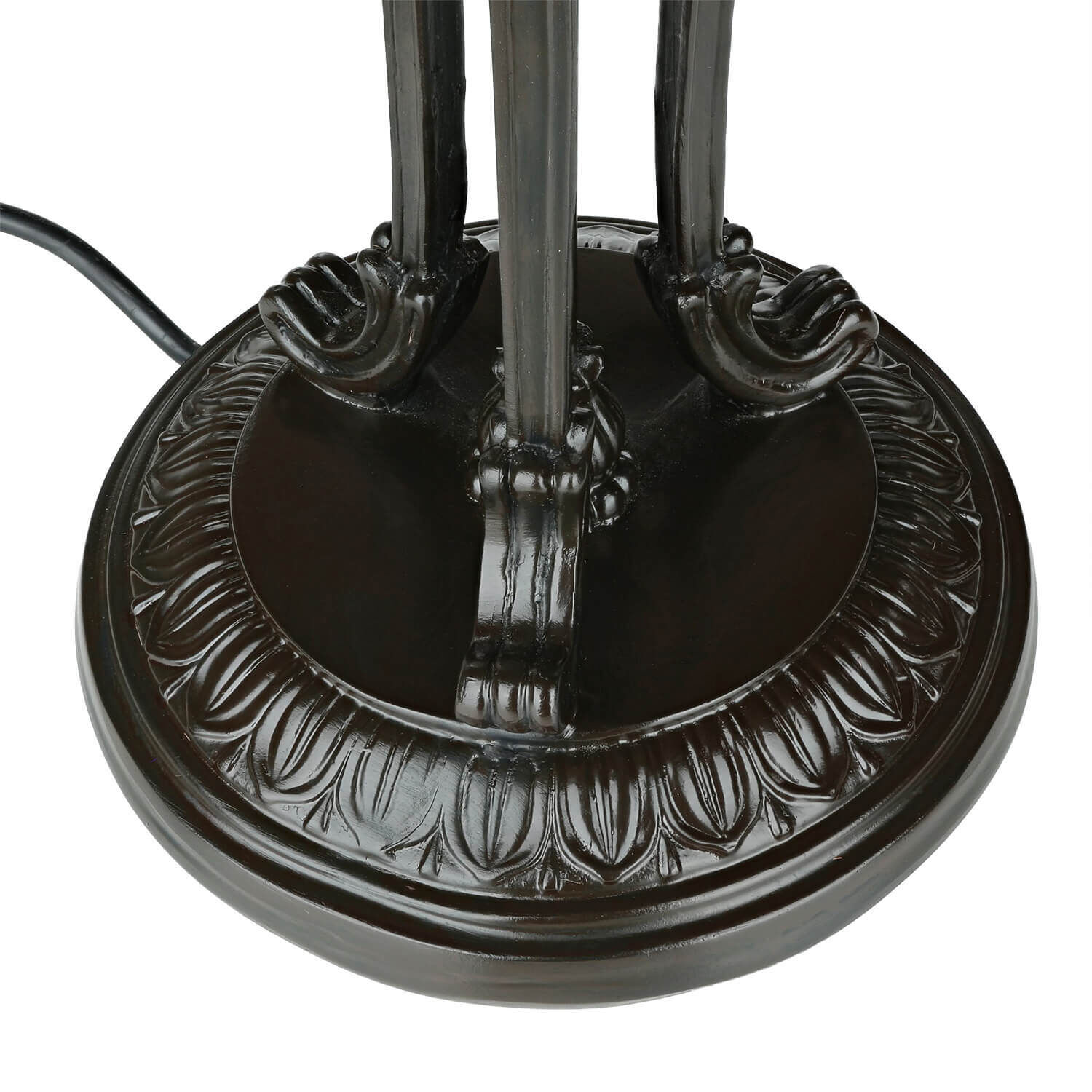 Tischlampe FARFALLA 4 H:59cm Tiffany Wohnzimmer Bronze, Mobiliar