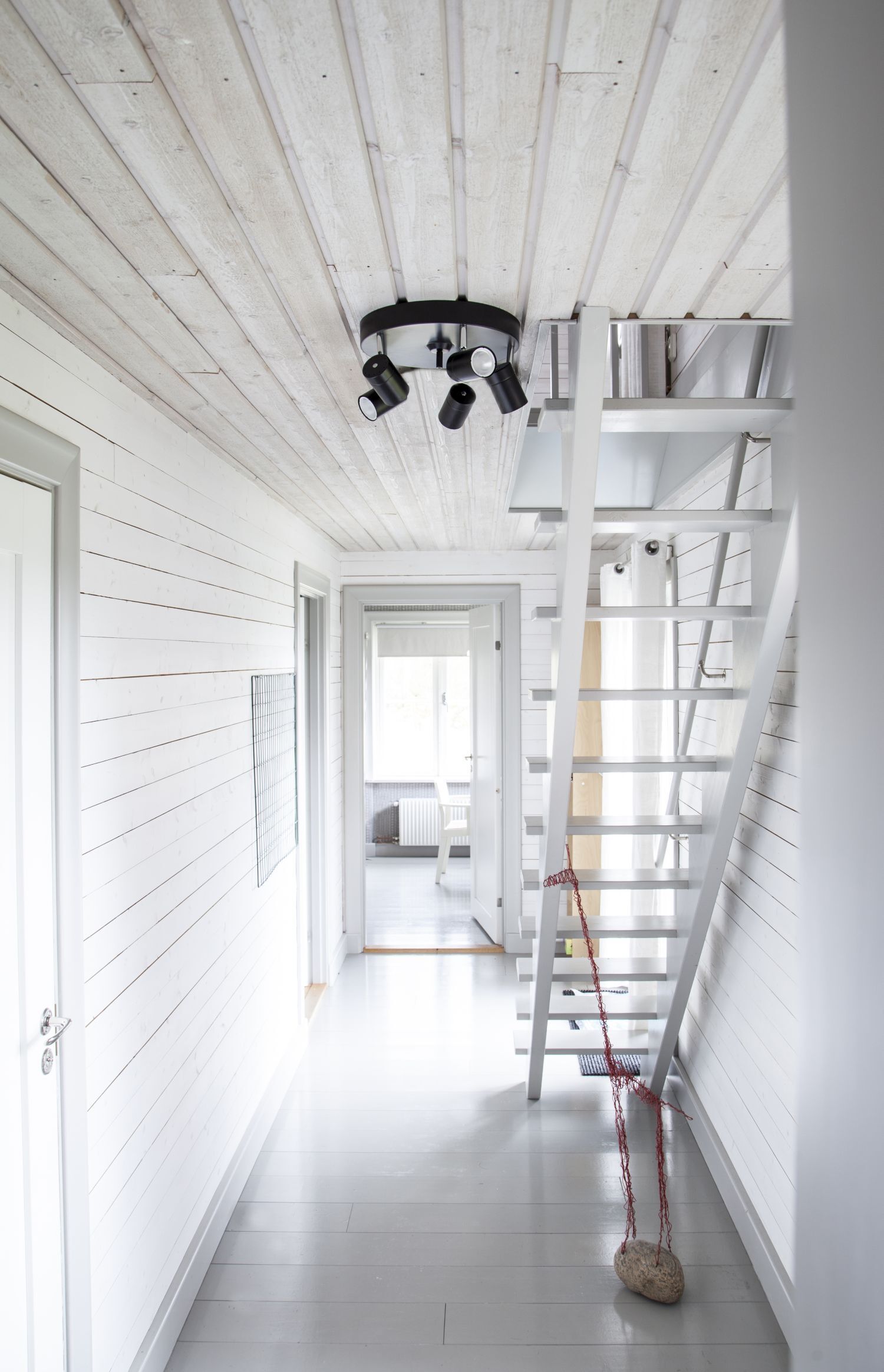 Runder Deckenspot 5-flammig GU10 Metall B: 30cm klein Schwarz Drinnen, Innenarchitektur, Architektur, Gebäude, Foyer