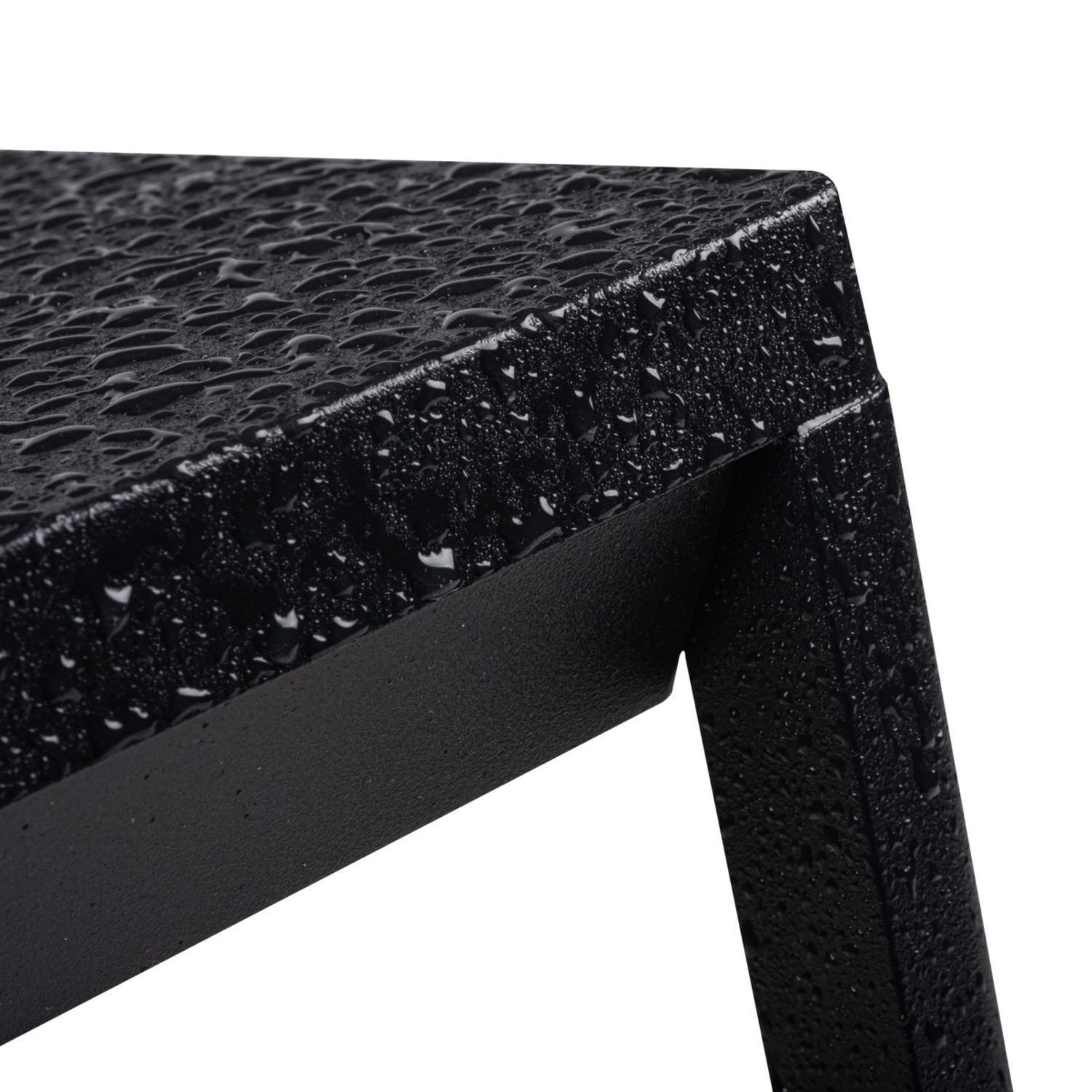 Außen Wandlampe Aluminium eckig IP44 Modern Schwarz Moebel, Tabelle