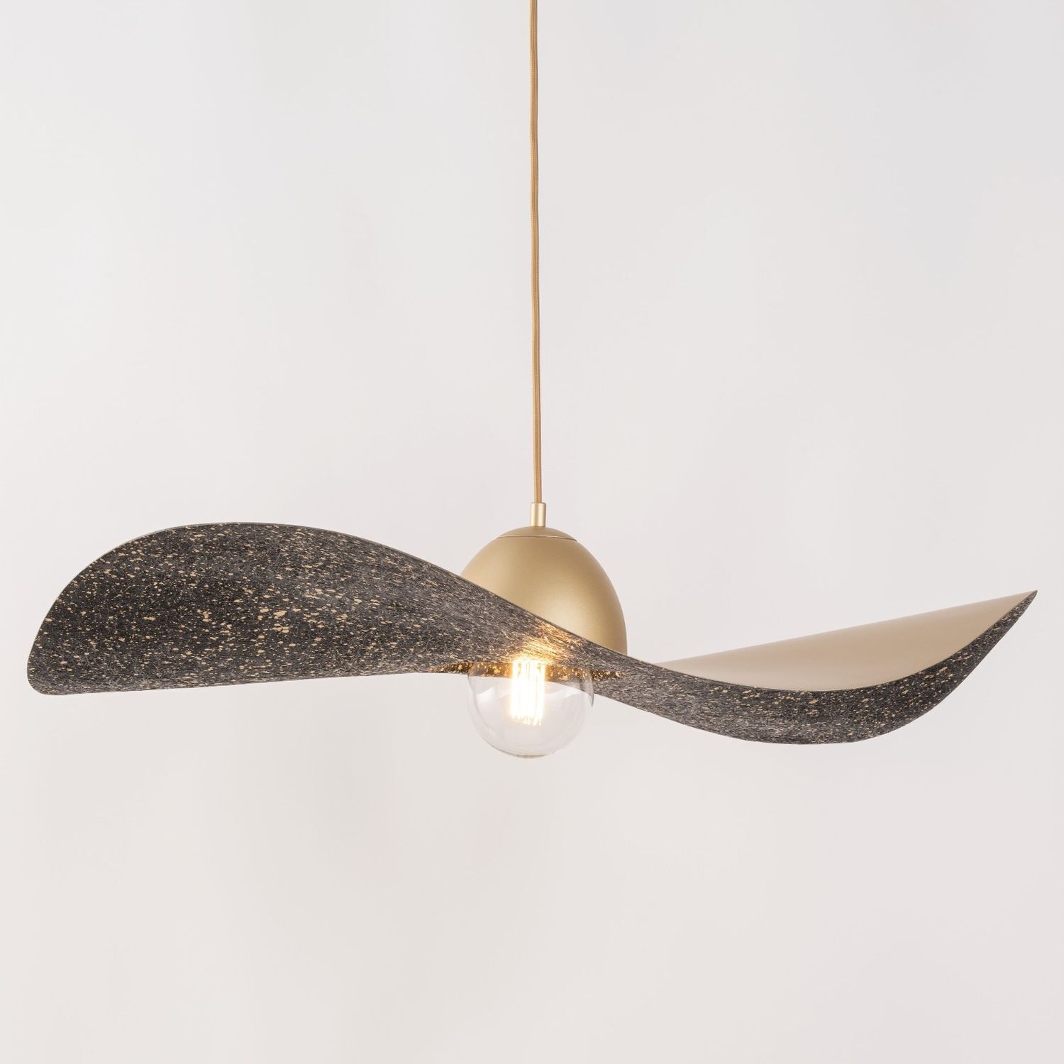 Pendelleuchte Gold Schwarz E27 Modern Esszimmer