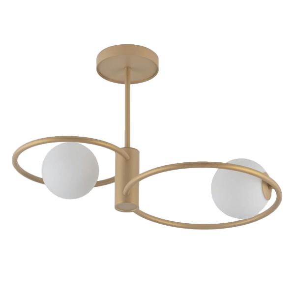 deckenleuchte, pendelleuchte, metall, gold, runde lichtkörper