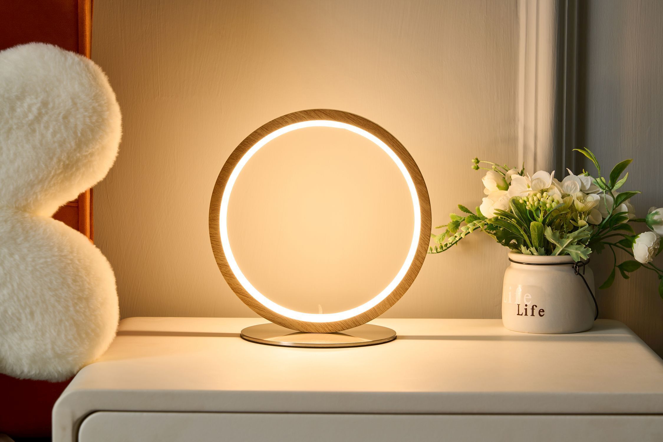 Lampe, Blume, Pflanze, Blumen-Arrangement