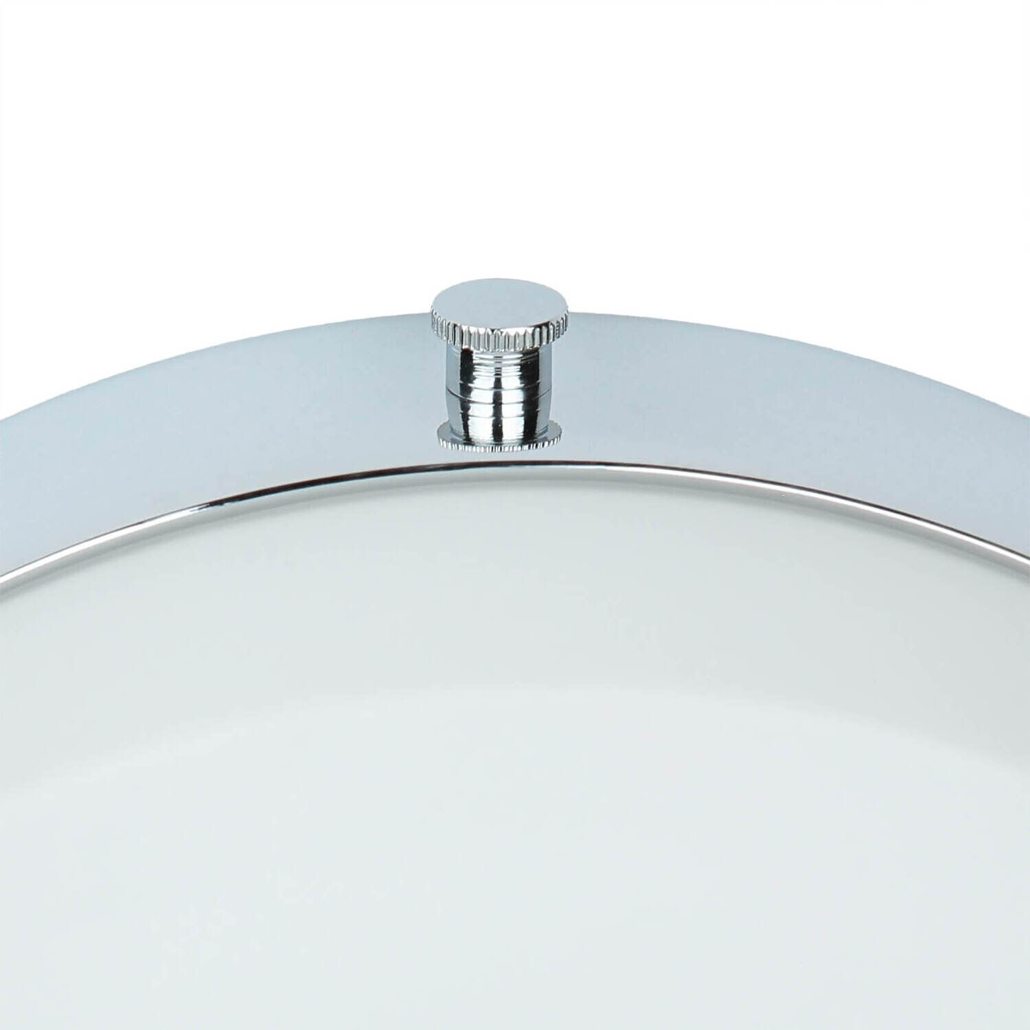 LED Deckenleuchte JANJA in Chrom IP44 Ø25cm Lampe