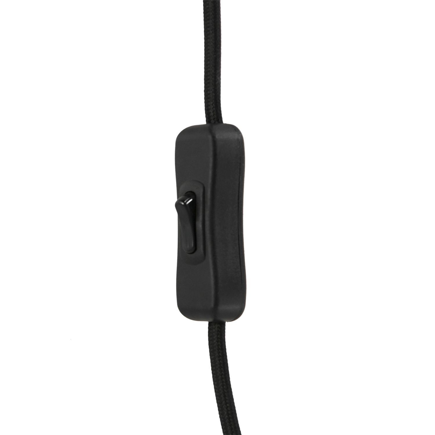Wandspot beweglich Metall Schwarz T:50 cm E27 Retro