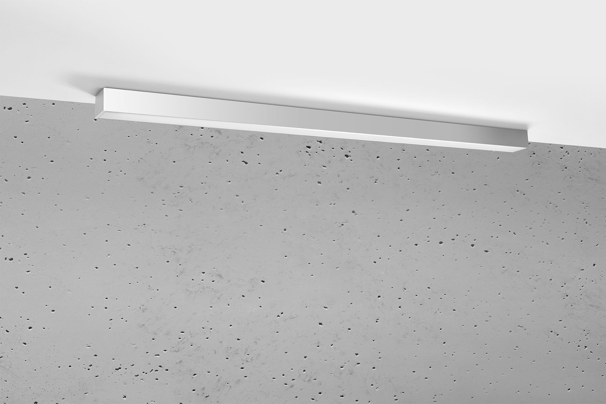 Blendarme Deckenleuchte LED Metall 118 cm lang 4000 K