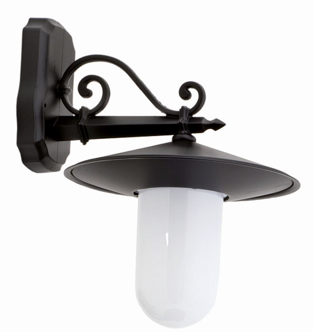 Elegante Außenleuchte IP44 Rustikal Schwarz Aluminium