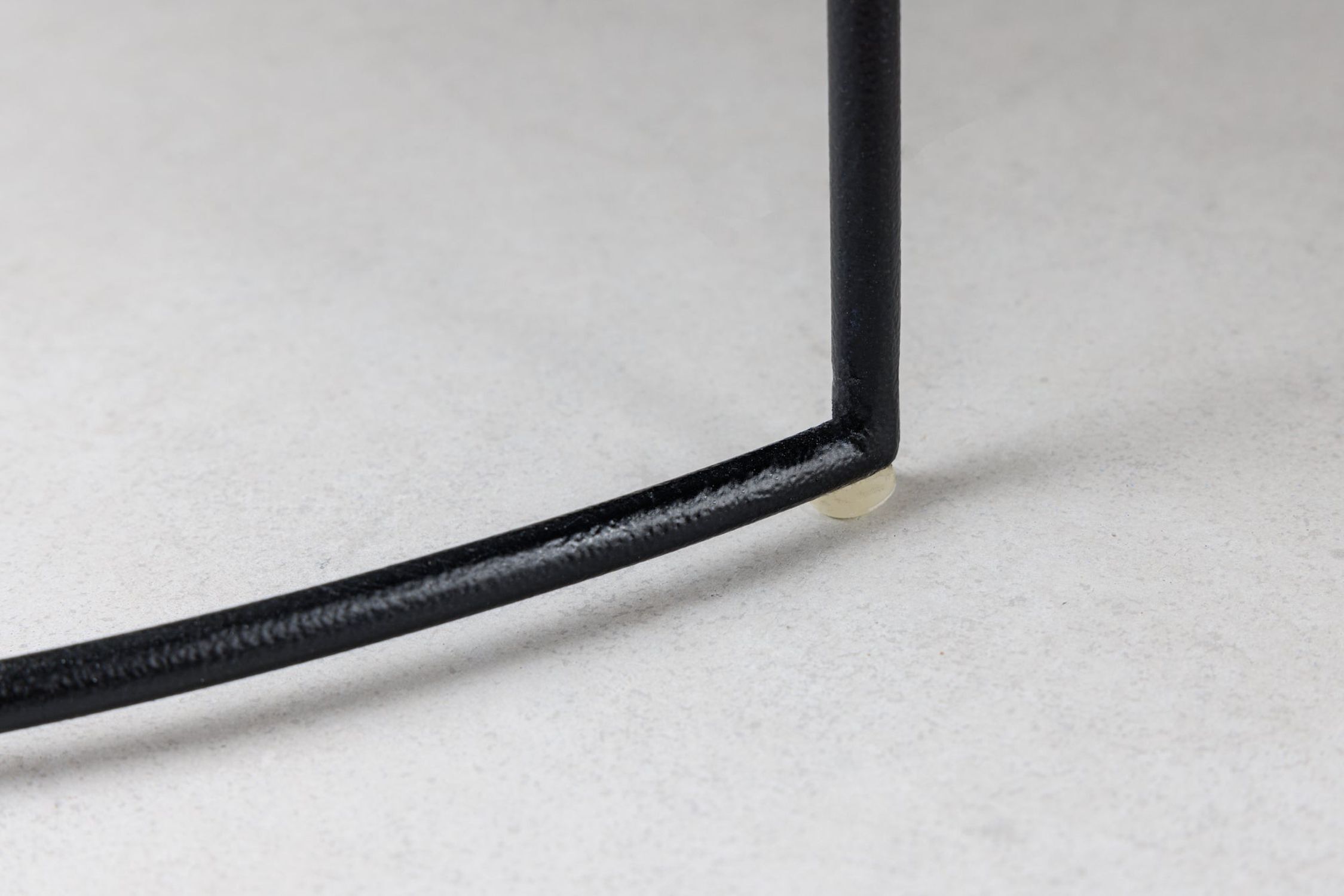 Couchtisch 2er Set mit Tablett in Silber Schwarz Handarbeit