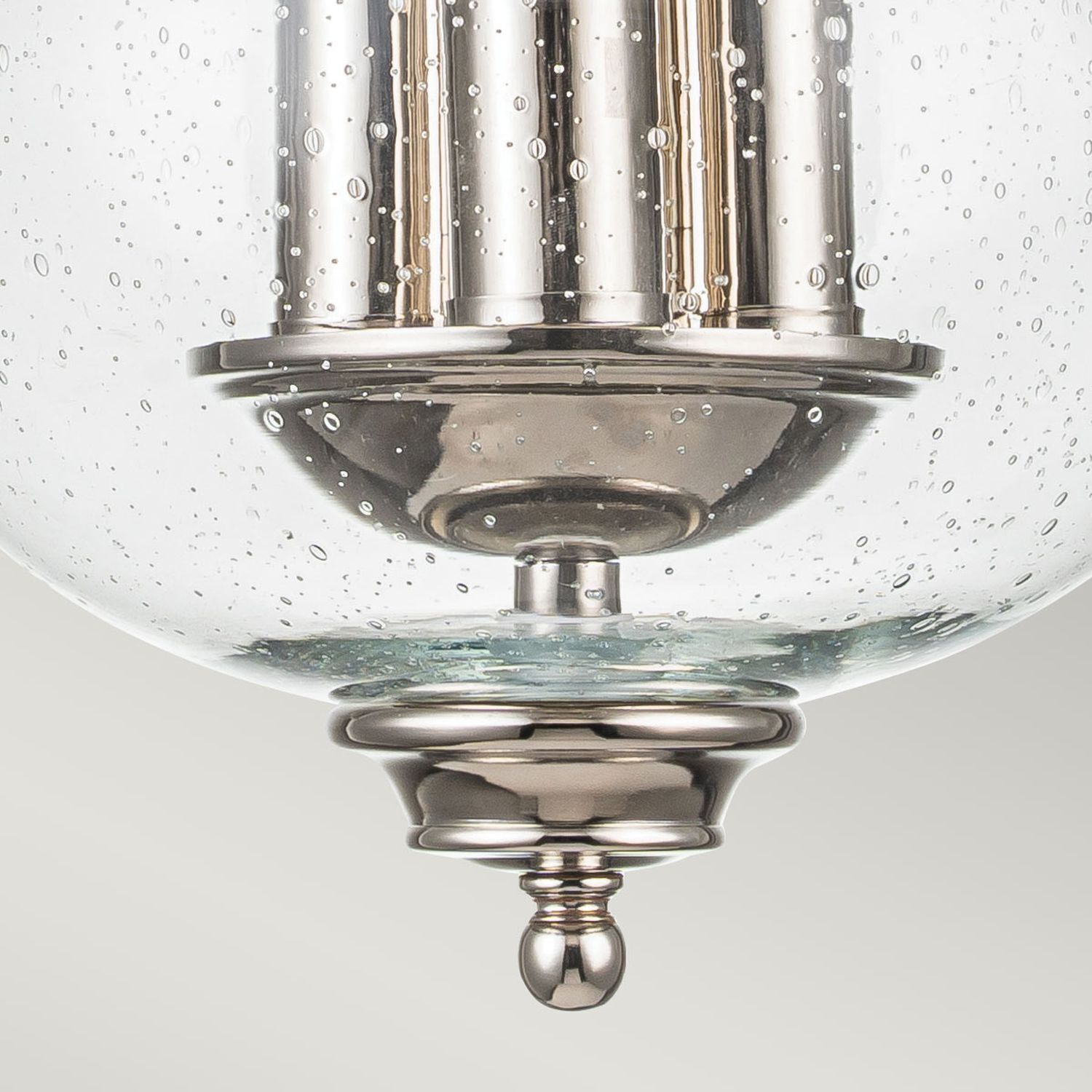 Deckenlampe Metall Glas Ø 25,4 cm H: max. 1,4 m verstellbar