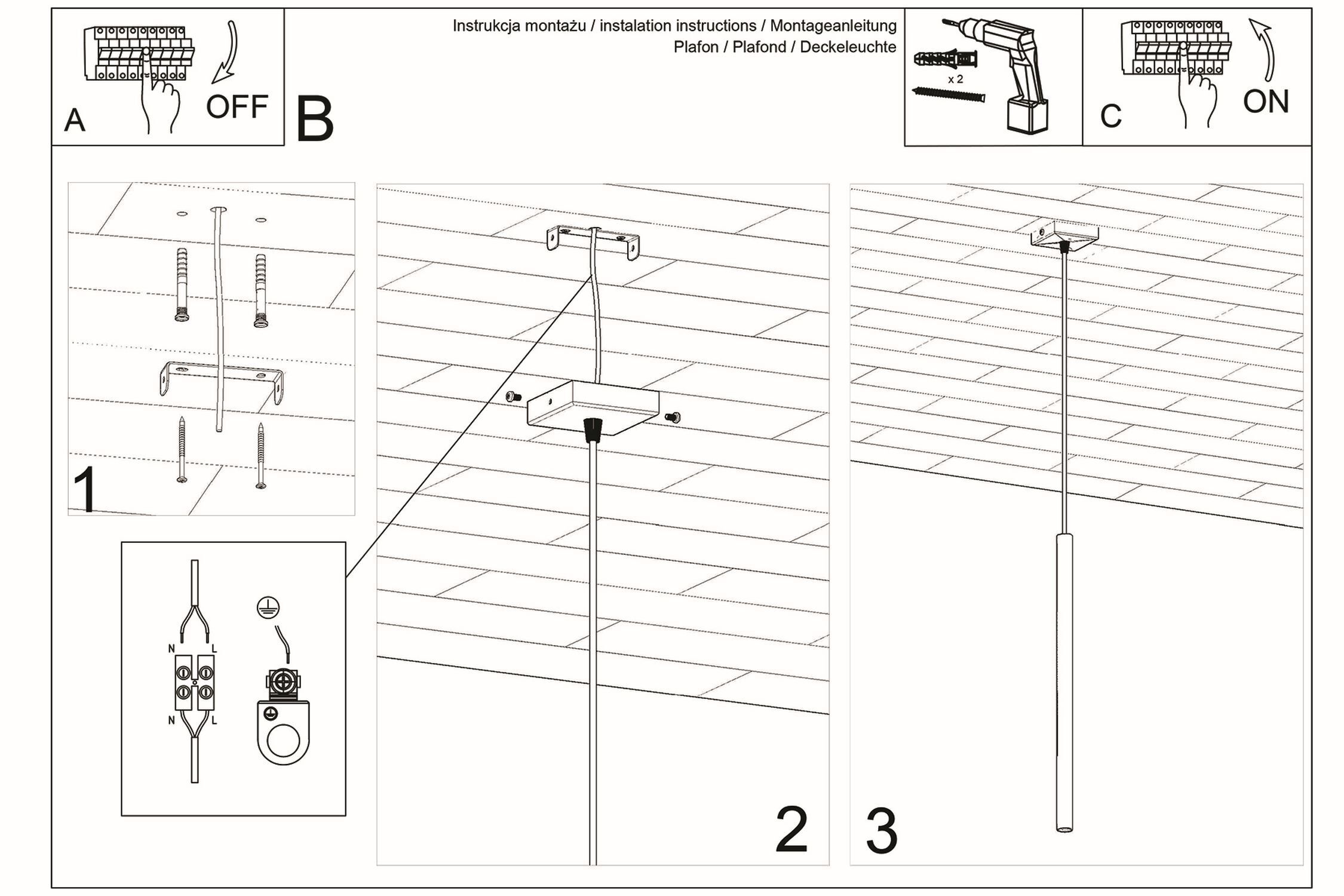 Runde Hängelampe Chrom Stahl G9 Ø3,5 cm akzentuiert Beleuchtung, Deckenleuchte, Kabel, Montage, Schalterlos