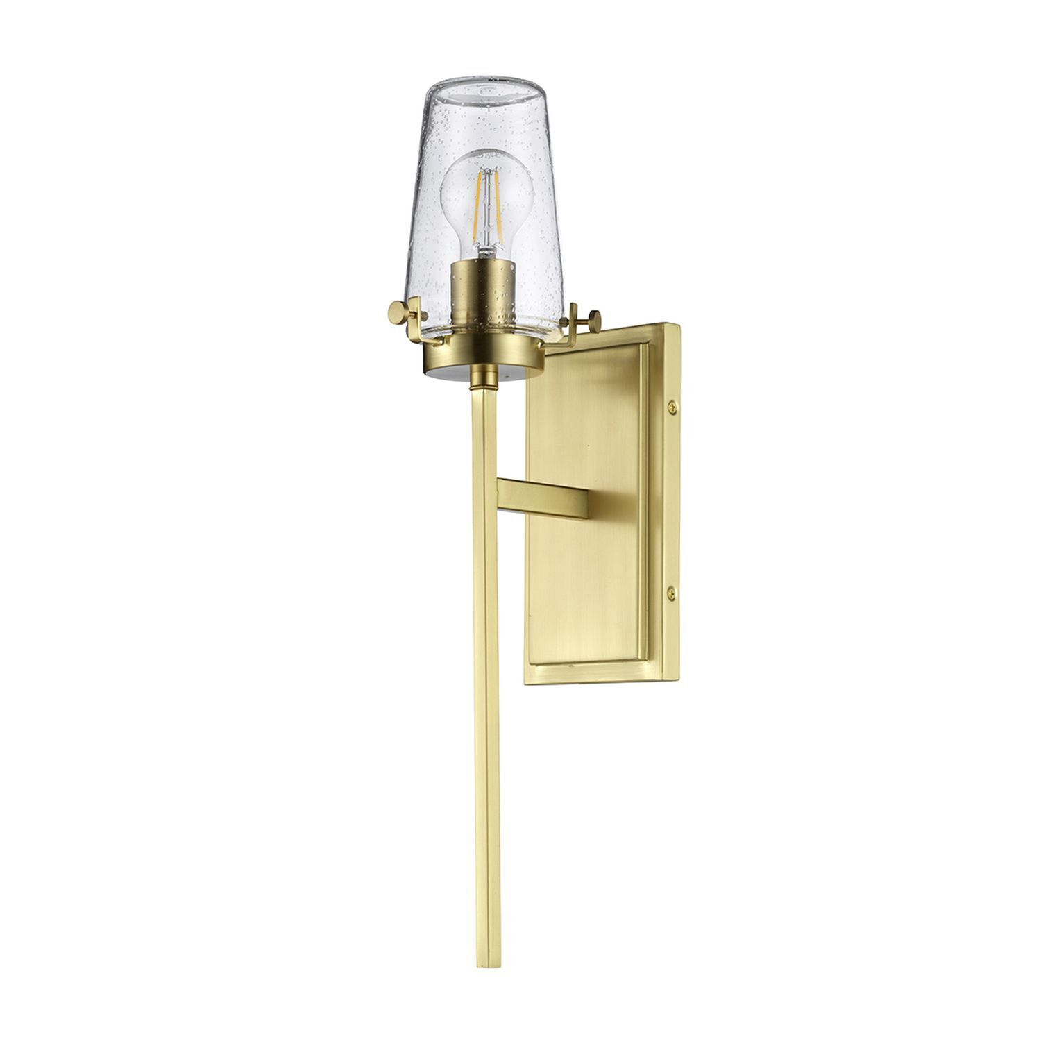 Badlampe Wand in Messing Jugendstil E27 IP44 GAMBAR