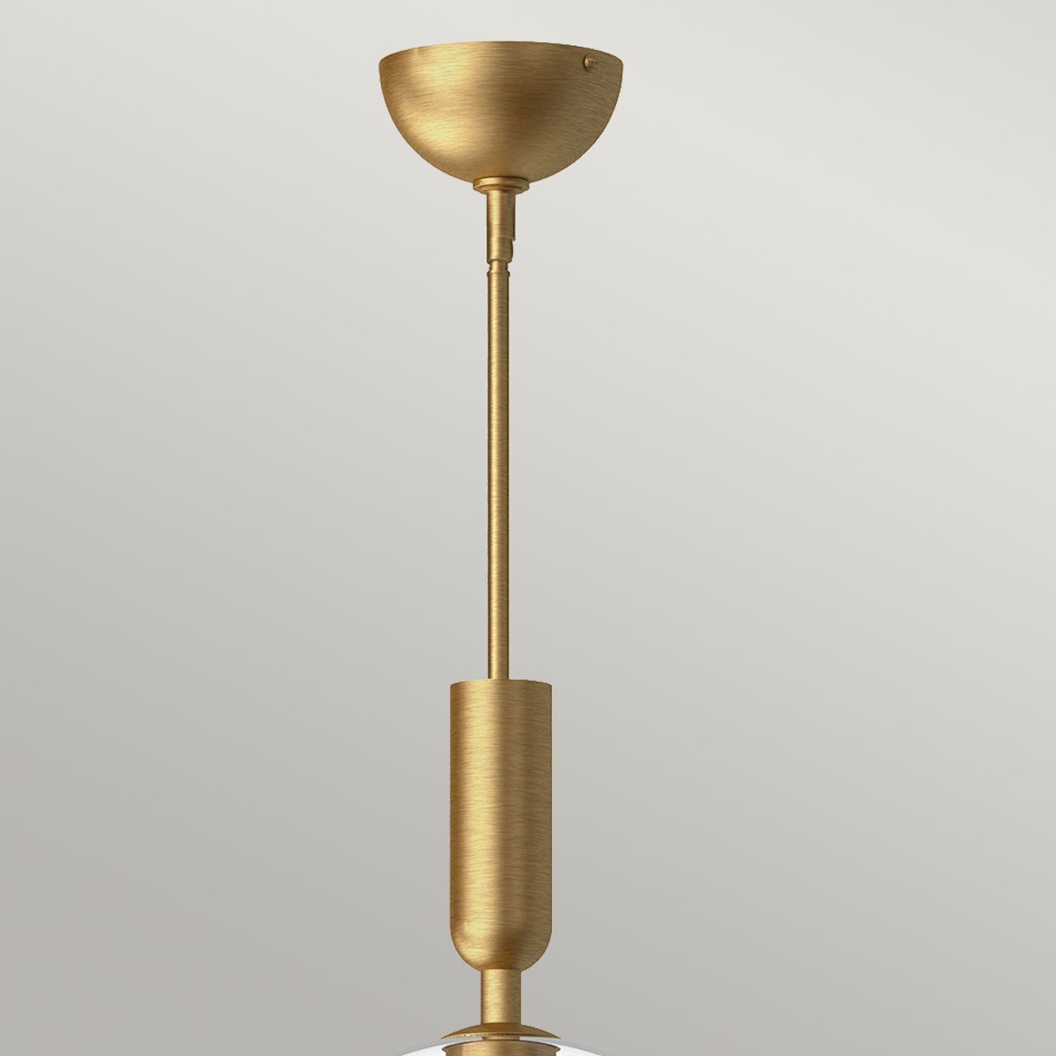Hängelampe rund D: 30,5 cm H: max. 158,3 cm Metall Glas Lampe