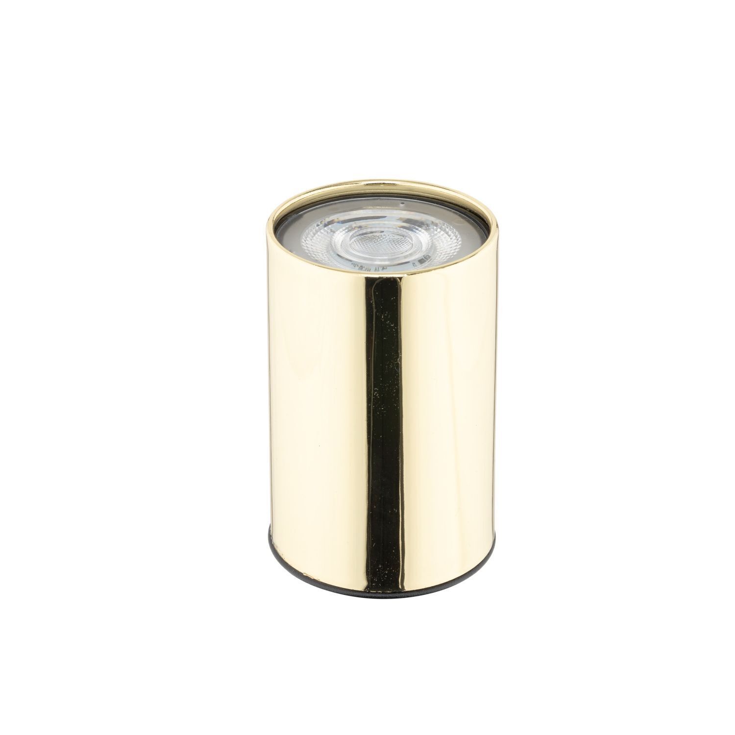 Deckenlampe Metall in Gold GU10 Ø 5 cm H: 8 cm klein Aufputz