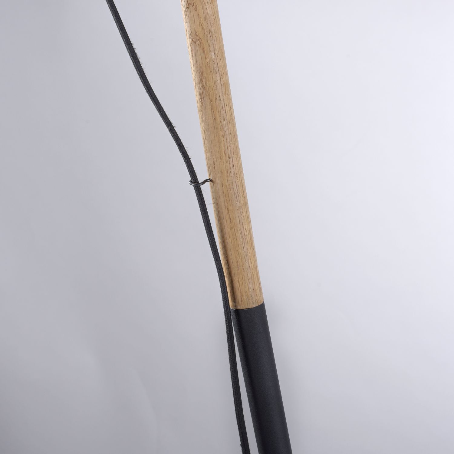 Blendarme Stehleuchte Papier Holz E27 189 cm Leselicht