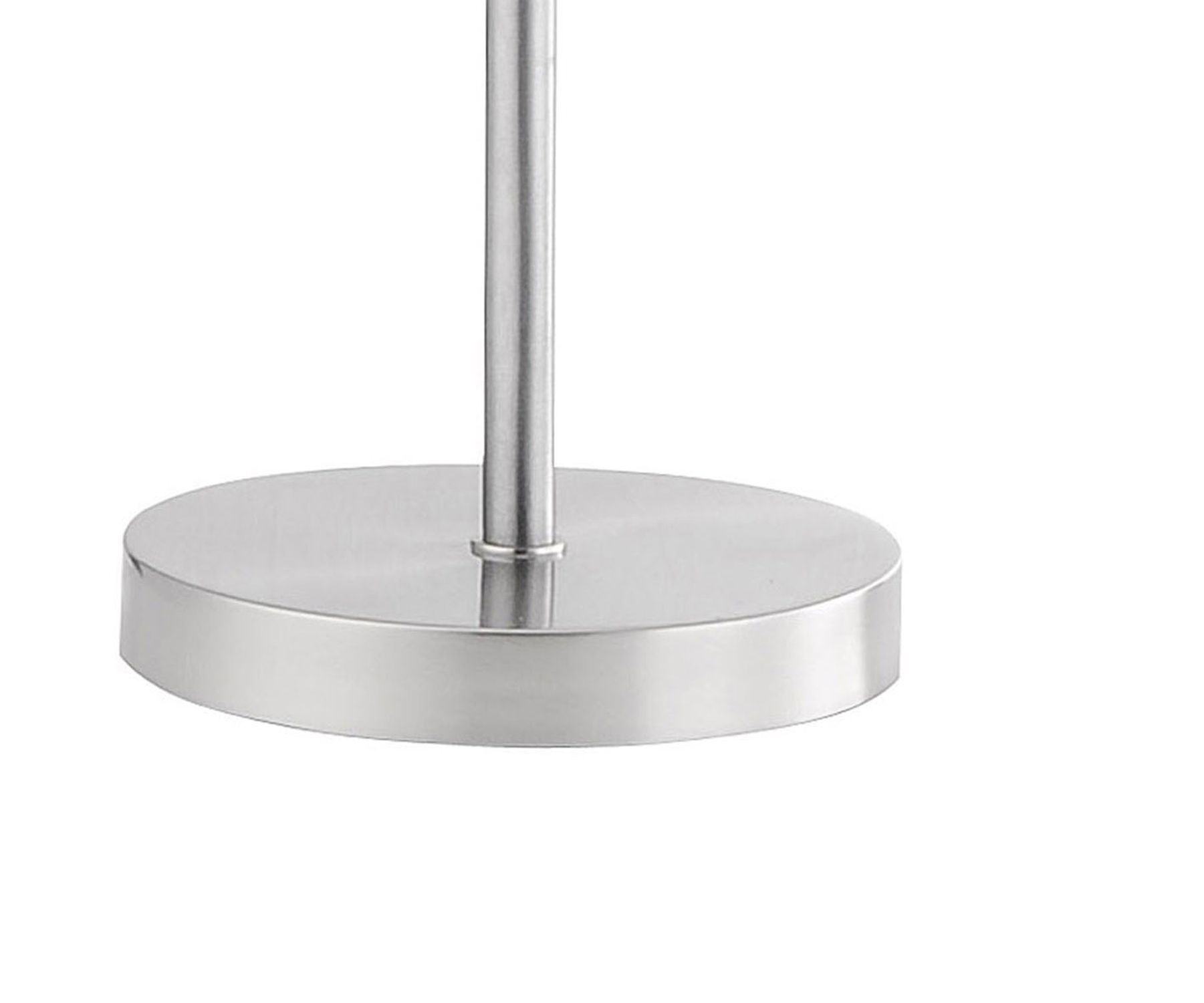 Schwenkbare LED Stehlampe in Stahl 3000 K dimmbar Moebel