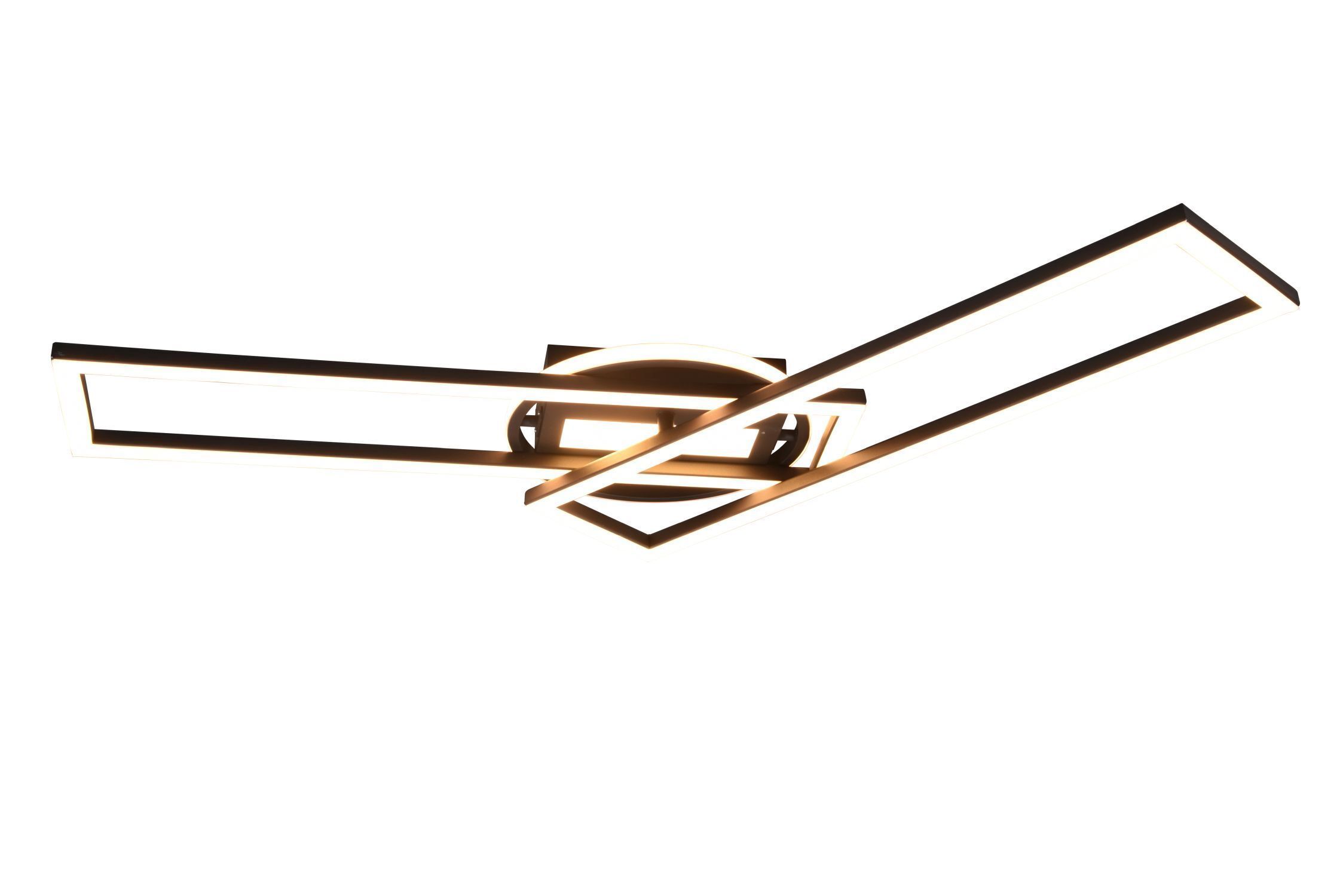 LED Deckenleuchte Schwarz Dimmer Fernbedienung 4500 lm Gerät, Deckenventilator, Elektrisches Gerät