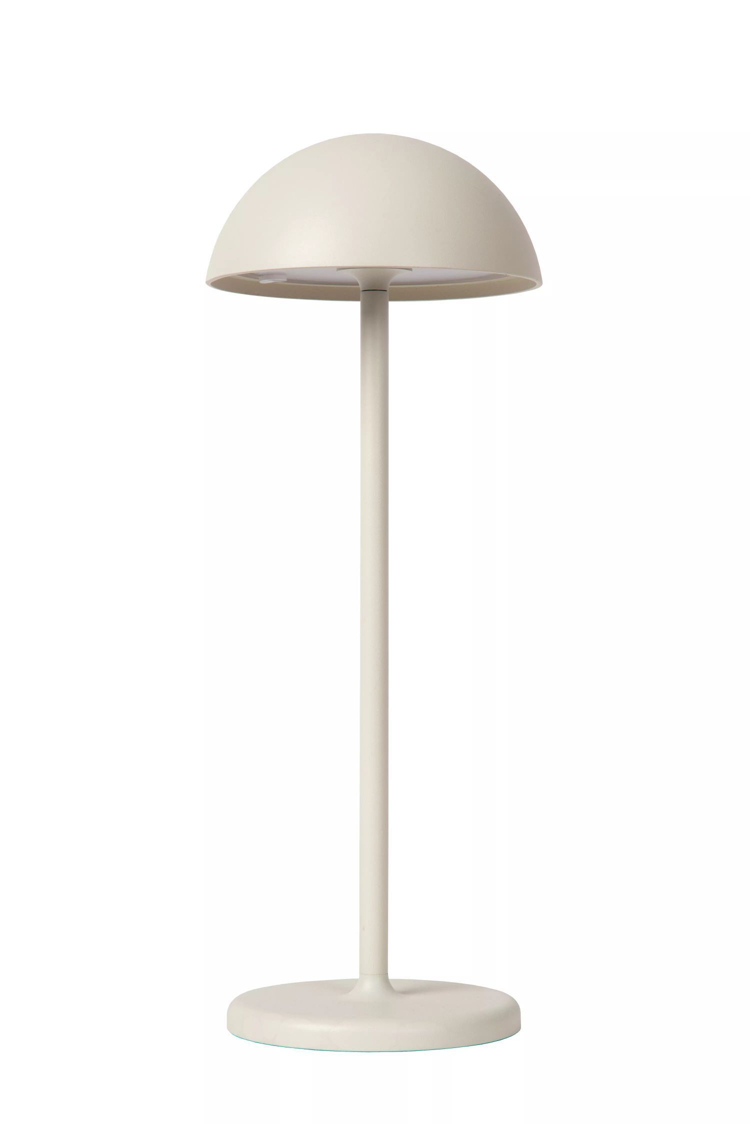 LED Akku Tischlampe Weiß 32 cm 3000 K IP54 7h dimmbar