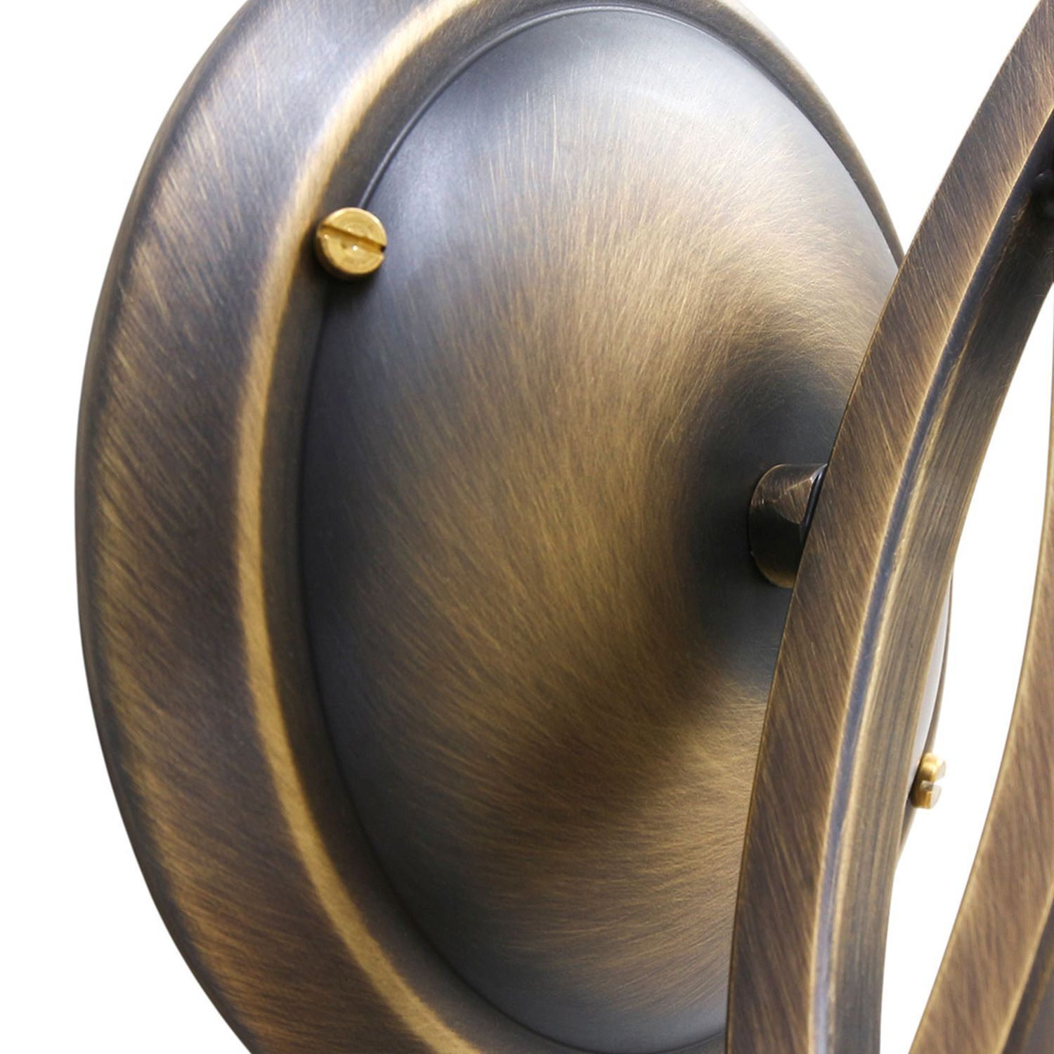 Wandleuchte in Bronze Creme T:28 cm E27 Klassisch
