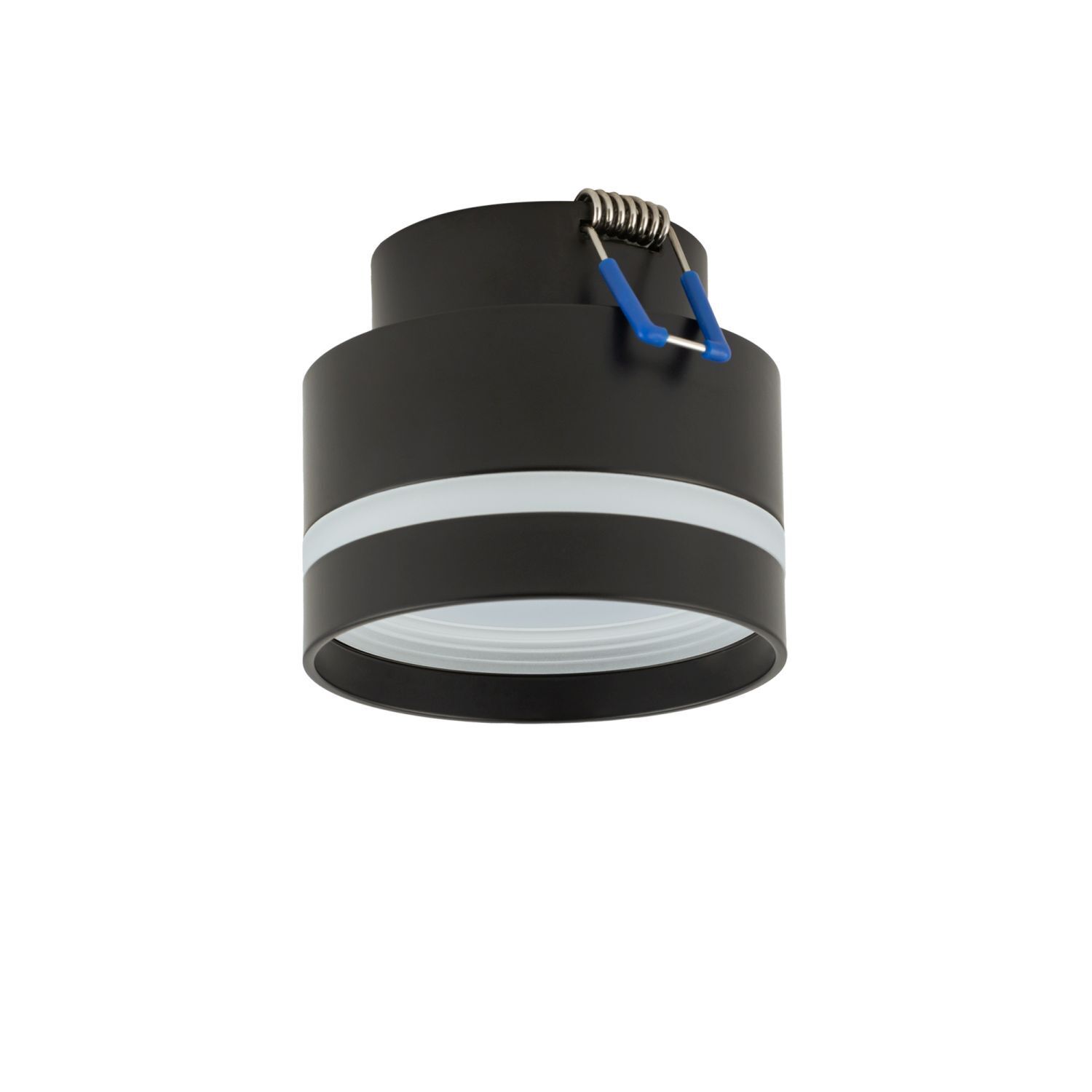 Einbaustrahler Schwarz GX53 Ø 8,5 cm Aluminium Modern