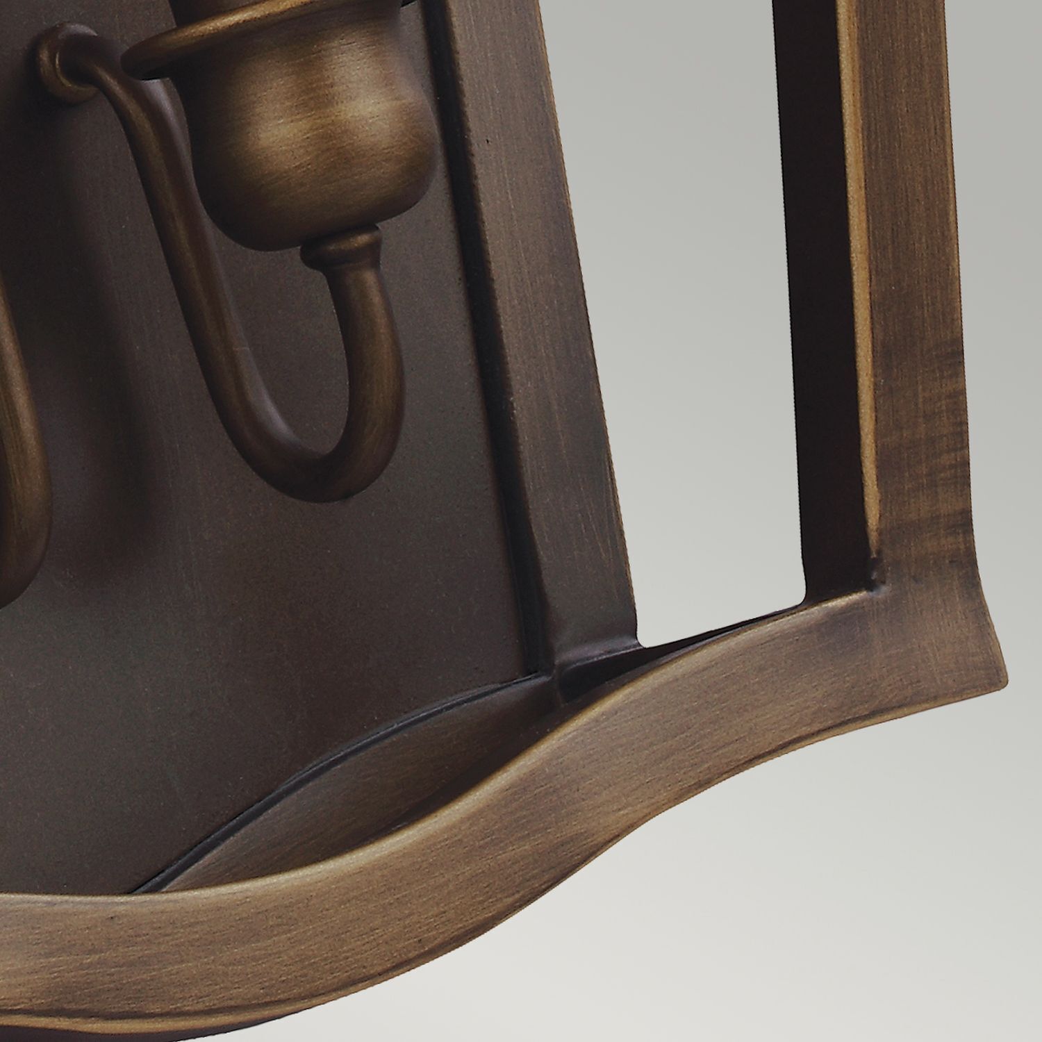 Wandleuchte innen Metall Vintage Design Messing antik Bronze, Mobiliar